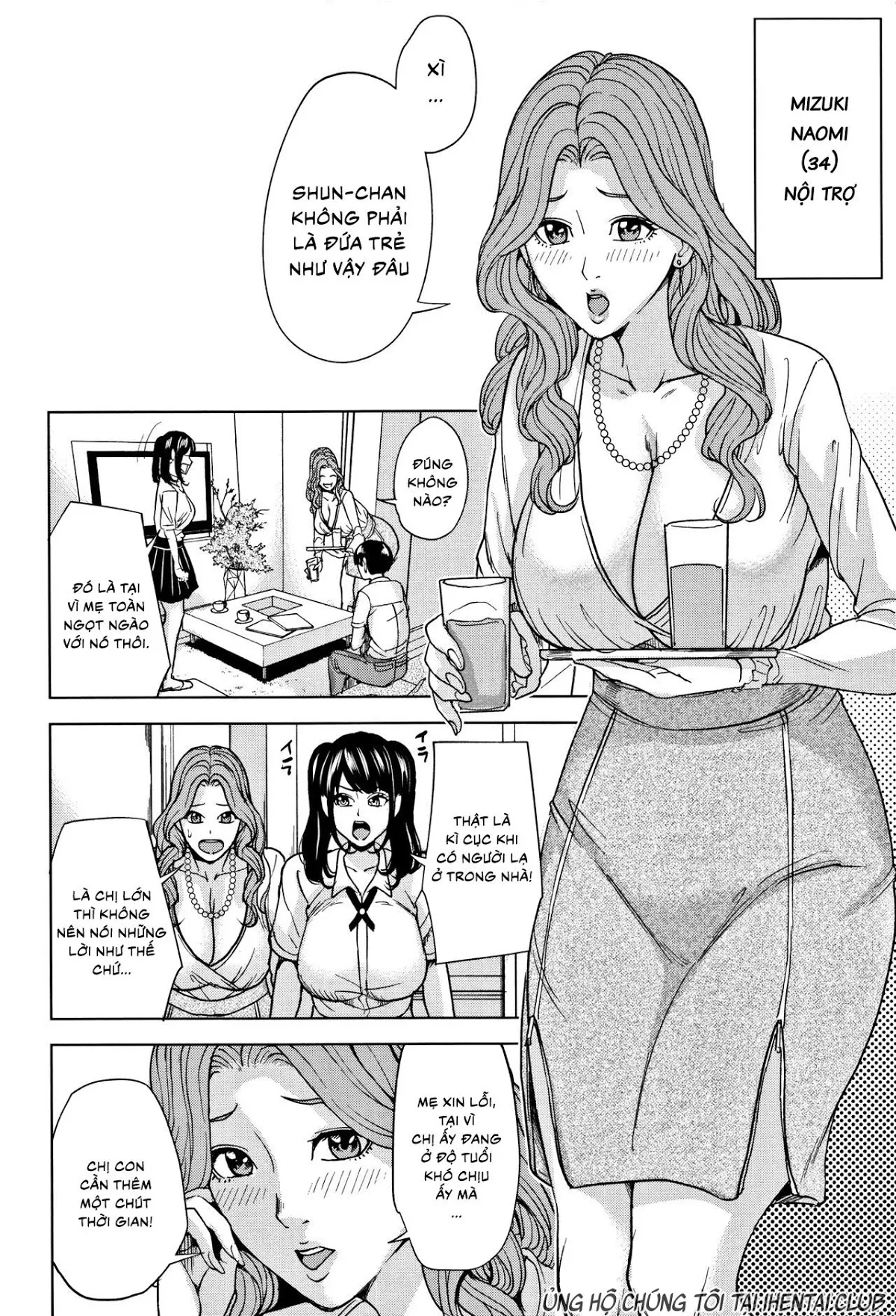 HentaiVN.net - Ảnh 10 - Kazoku Soukan Game - Chap 1
