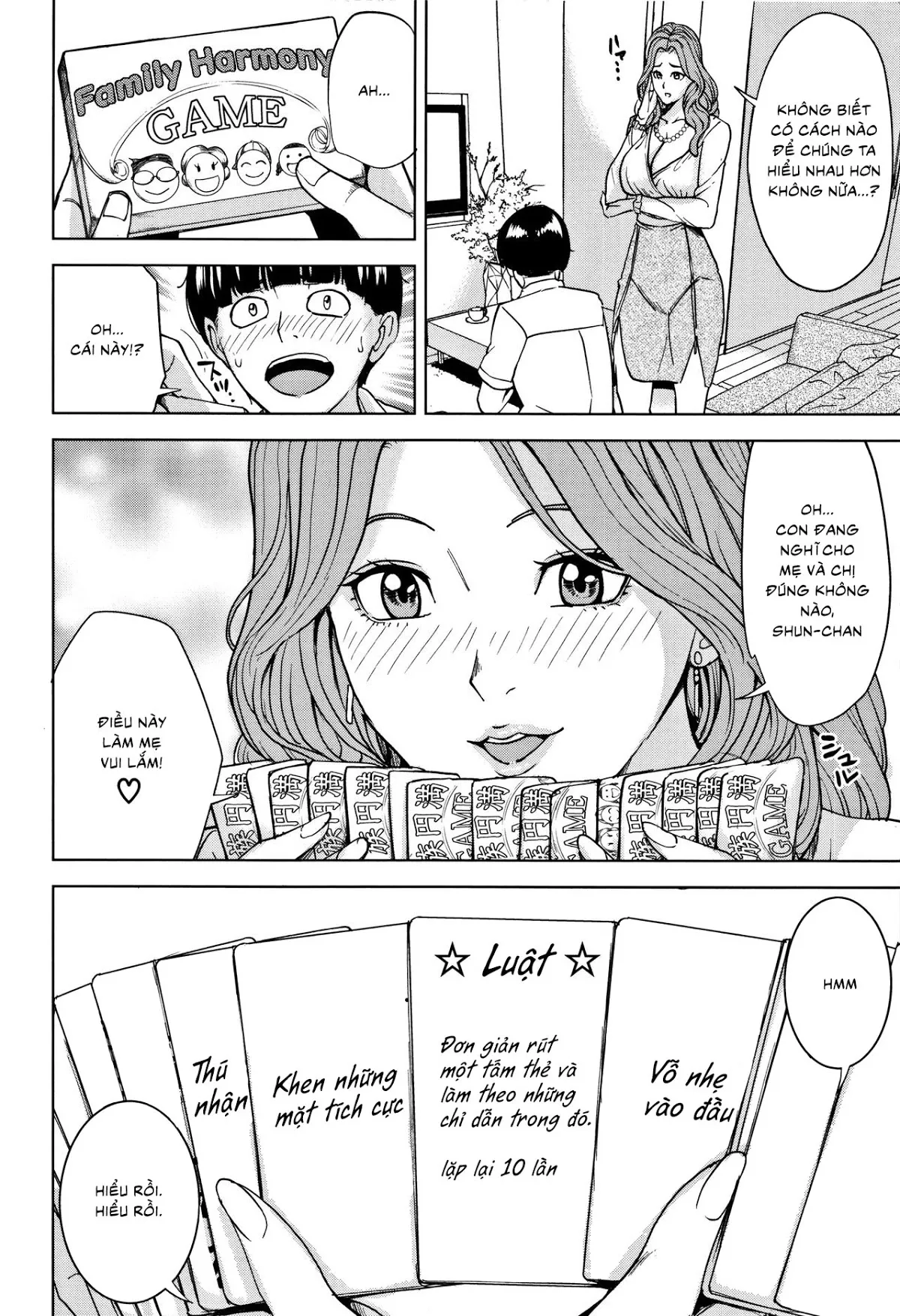 HentaiVN.net - Ảnh 12 - Kazoku Soukan Game - Chap 1