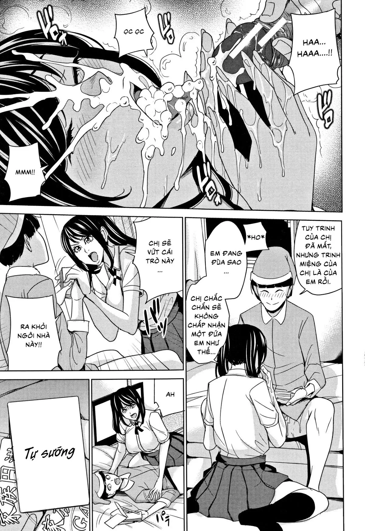 HentaiVN.net - Ảnh 10 - Kazoku Soukan Game - Chap 2