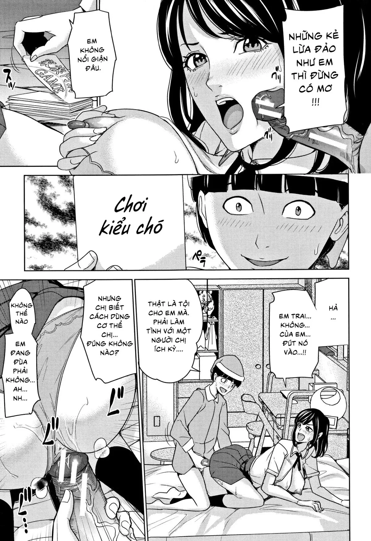 HentaiVN.net - Ảnh 12 - Kazoku Soukan Game - Chap 2