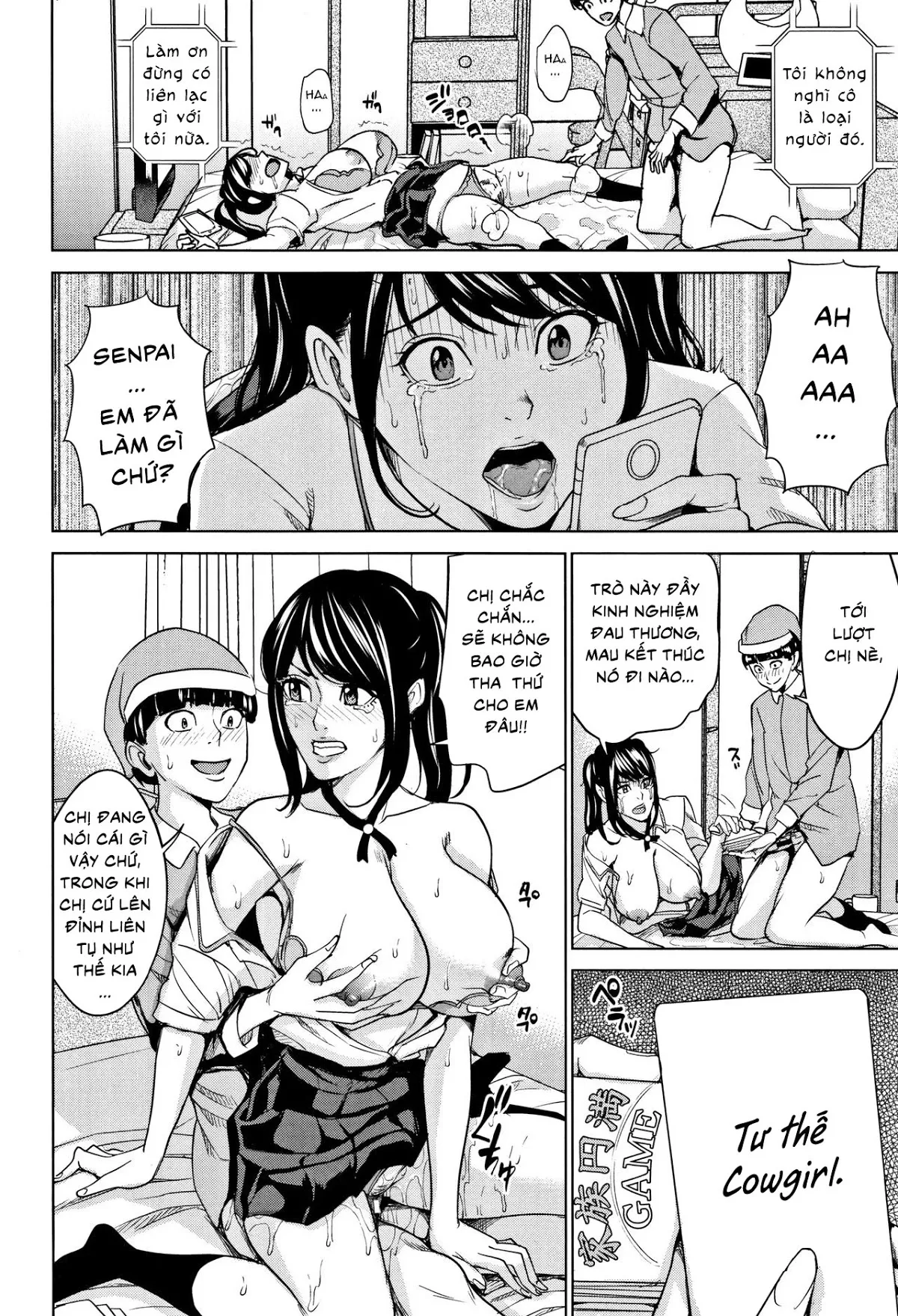 HentaiVN.net - Ảnh 21 - Kazoku Soukan Game - Chap 2