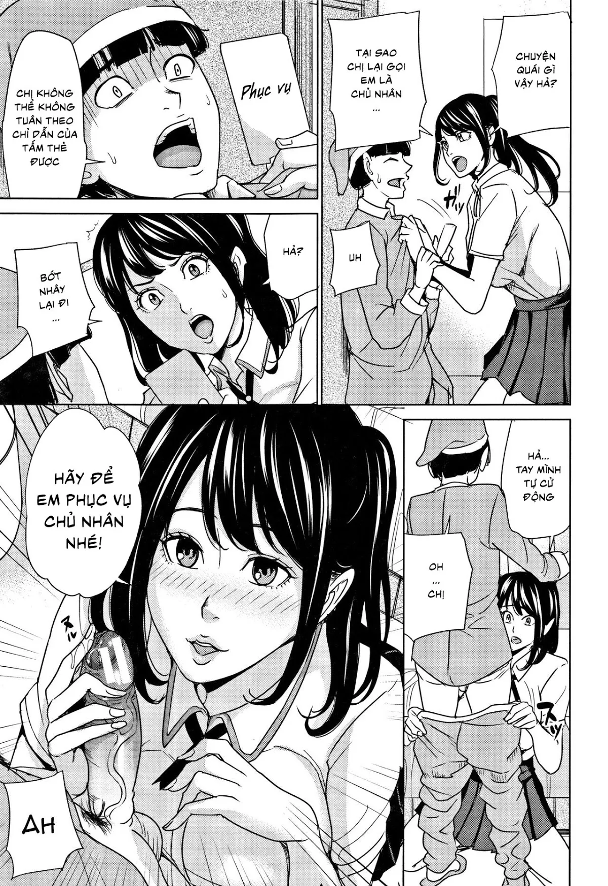HentaiVN.net - Ảnh 6 - Kazoku Soukan Game - Chap 2