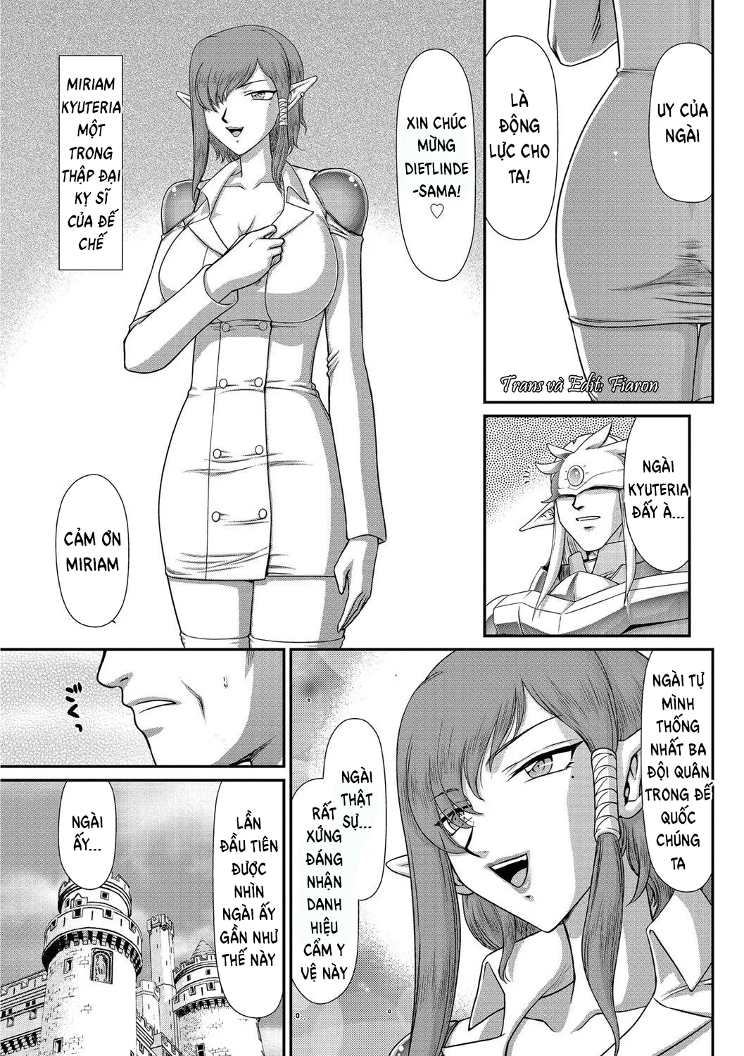 HentaiVN.net - Ảnh 7 - Ingoku no Kouki Dietlinde - Chap 1