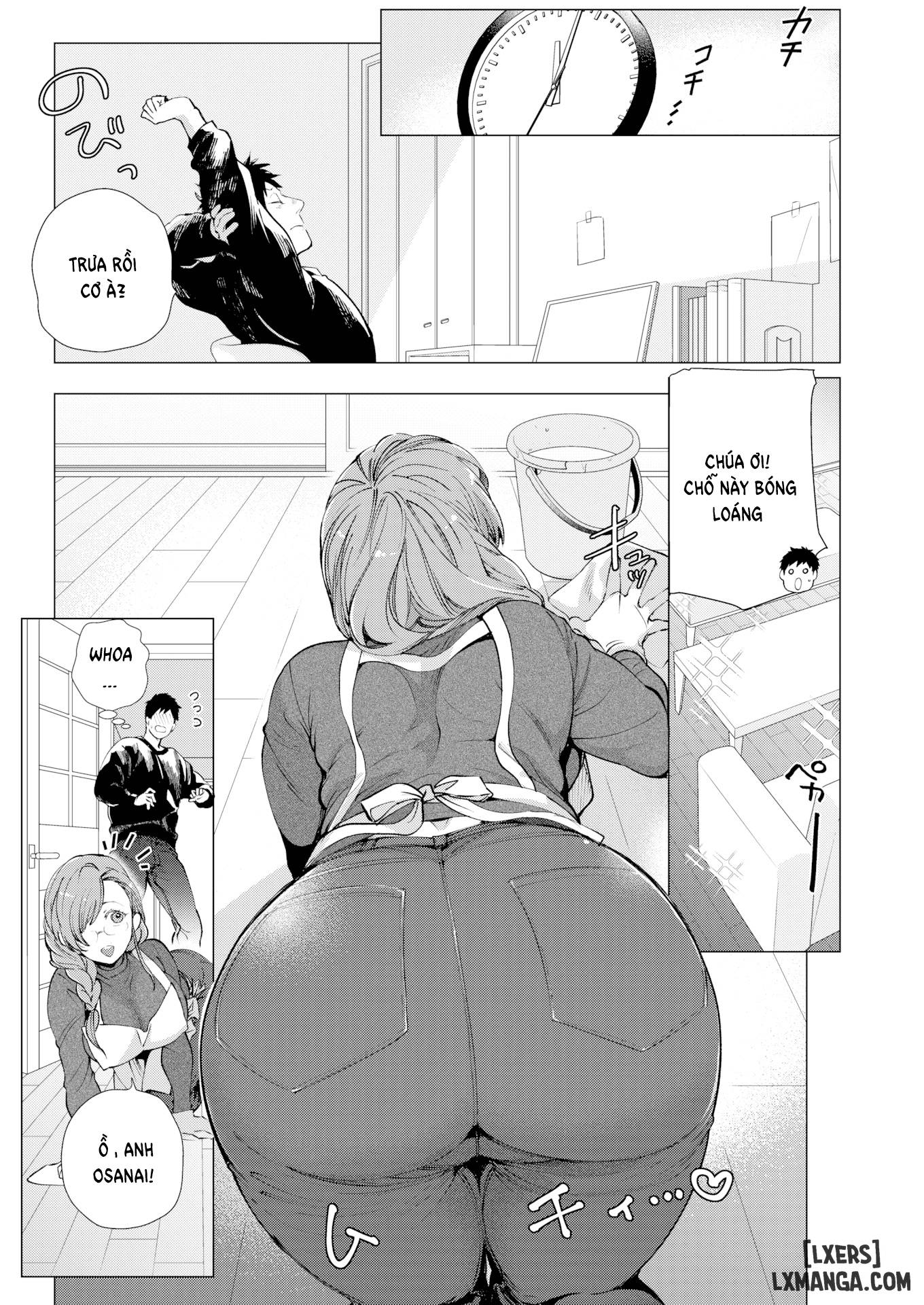 HentaiVN.net - Ảnh 5 - Mama, I'm Hungry! - Oneshot