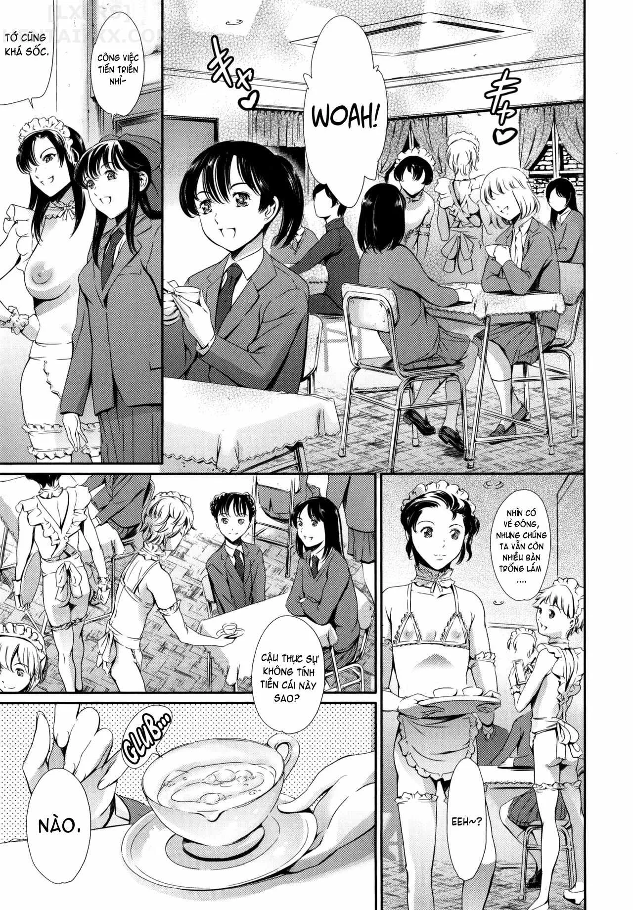 HentaiVN.net - Ảnh 9 - Houkago Dorei Club +1 - Chap 2