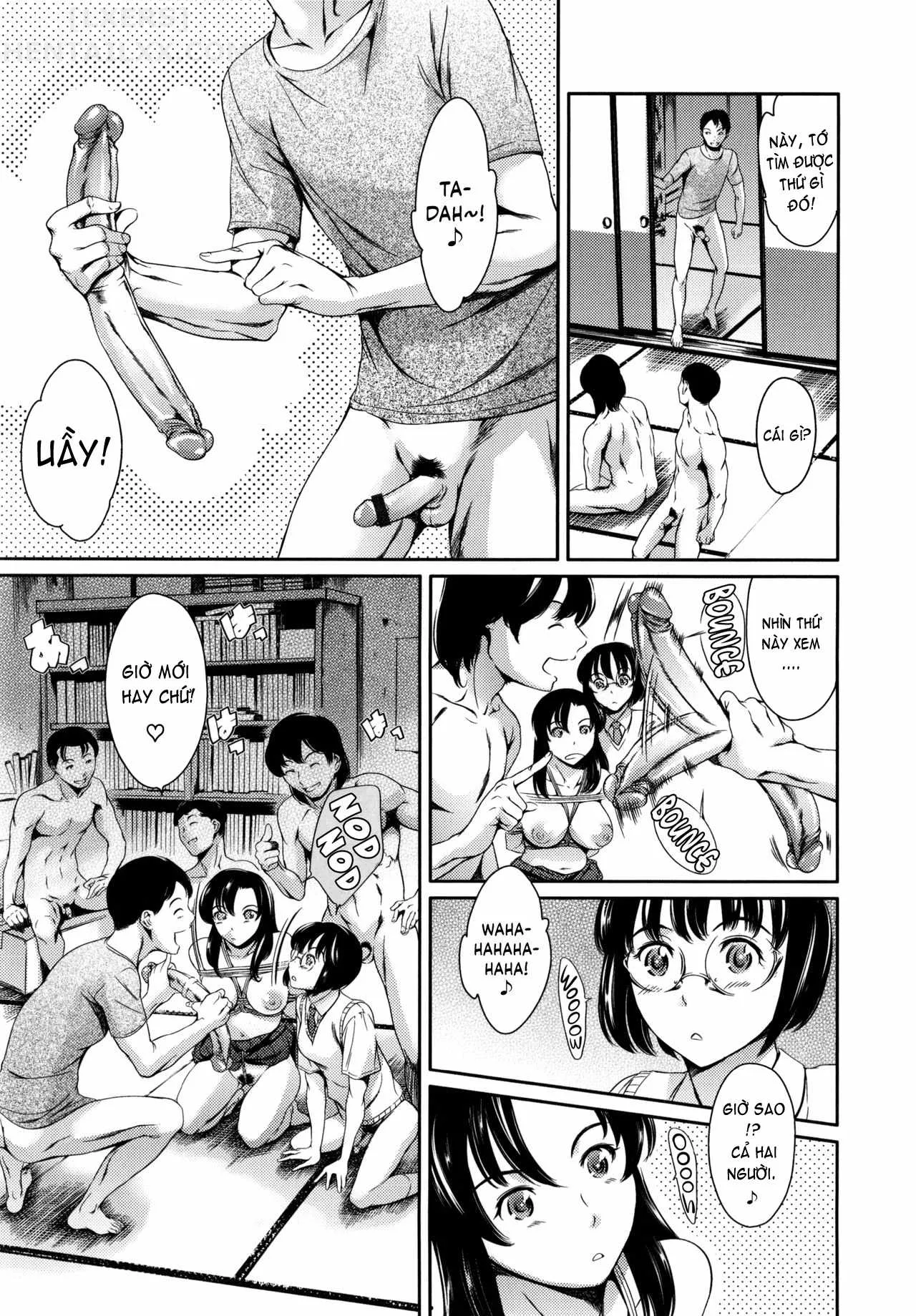 HentaiVN.net - Ảnh 16 - Houkago Dorei Club +1 - Chap 4
