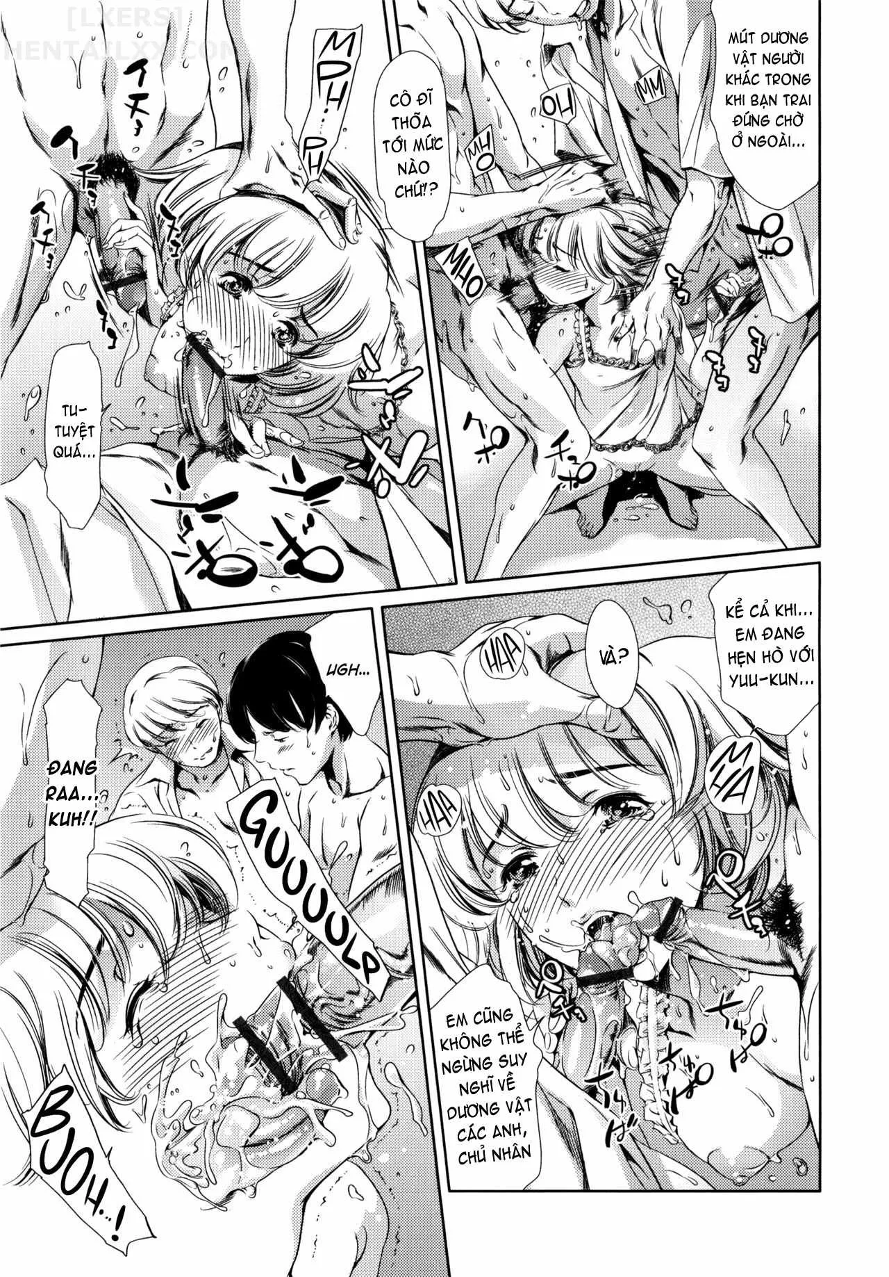 HentaiVN.net - Ảnh 15 - Houkago Dorei Club +1 - Chap 5