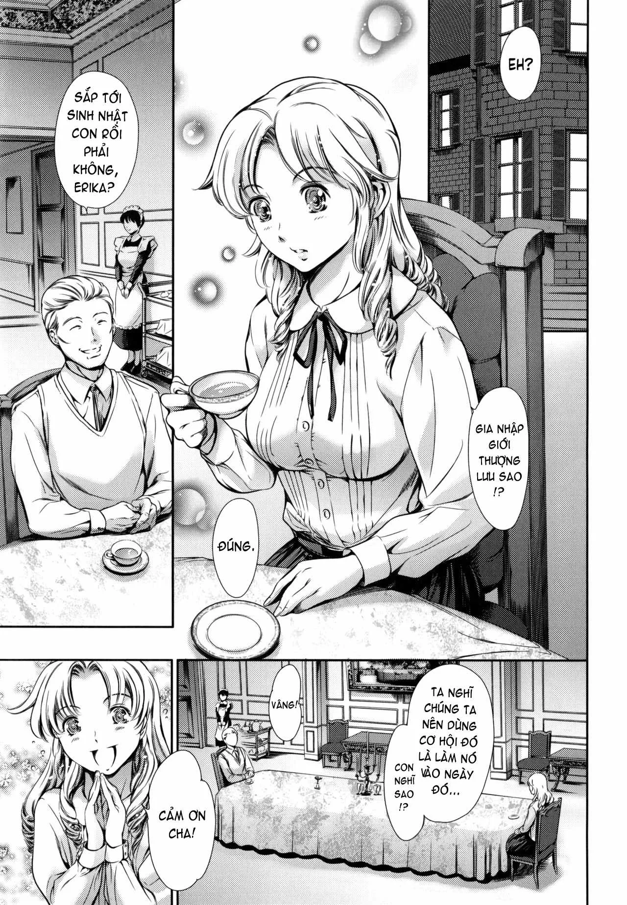 HentaiVN.net - Ảnh 5 - Houkago Dorei Club +1 - Chap 7