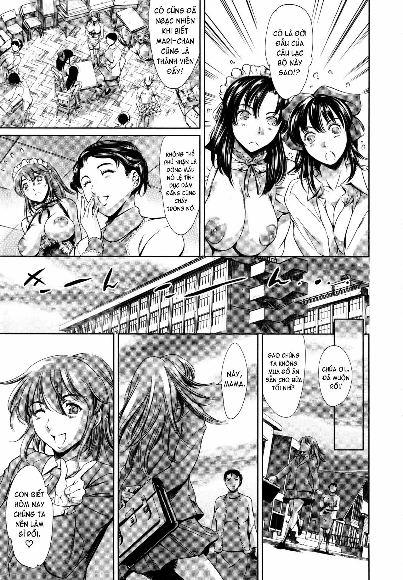 HentaiVN.net - Ảnh 20 - Houkago Dorei Club +1 - Chap 8