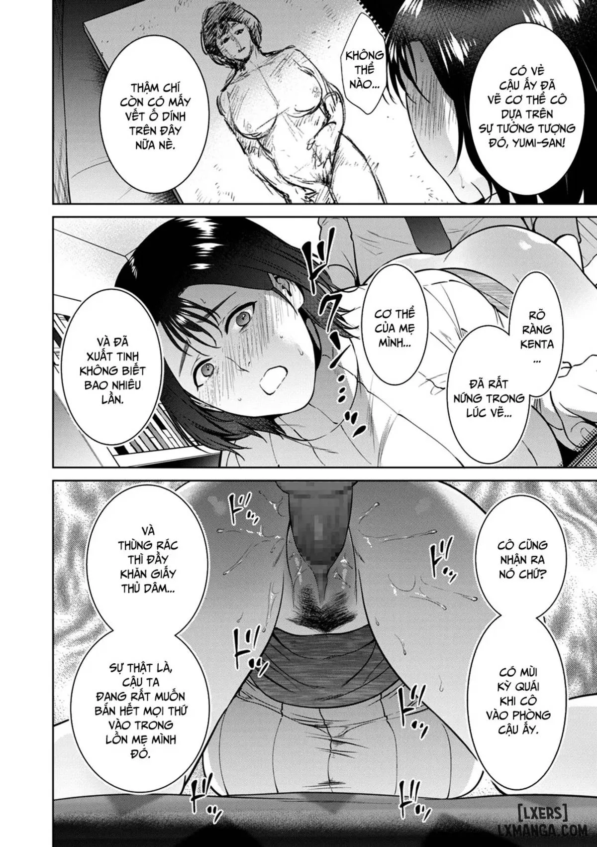 HentaiVN.net - Ảnh 8 - Mối quan hệ loạn luân [Incestism] - Chapter 4