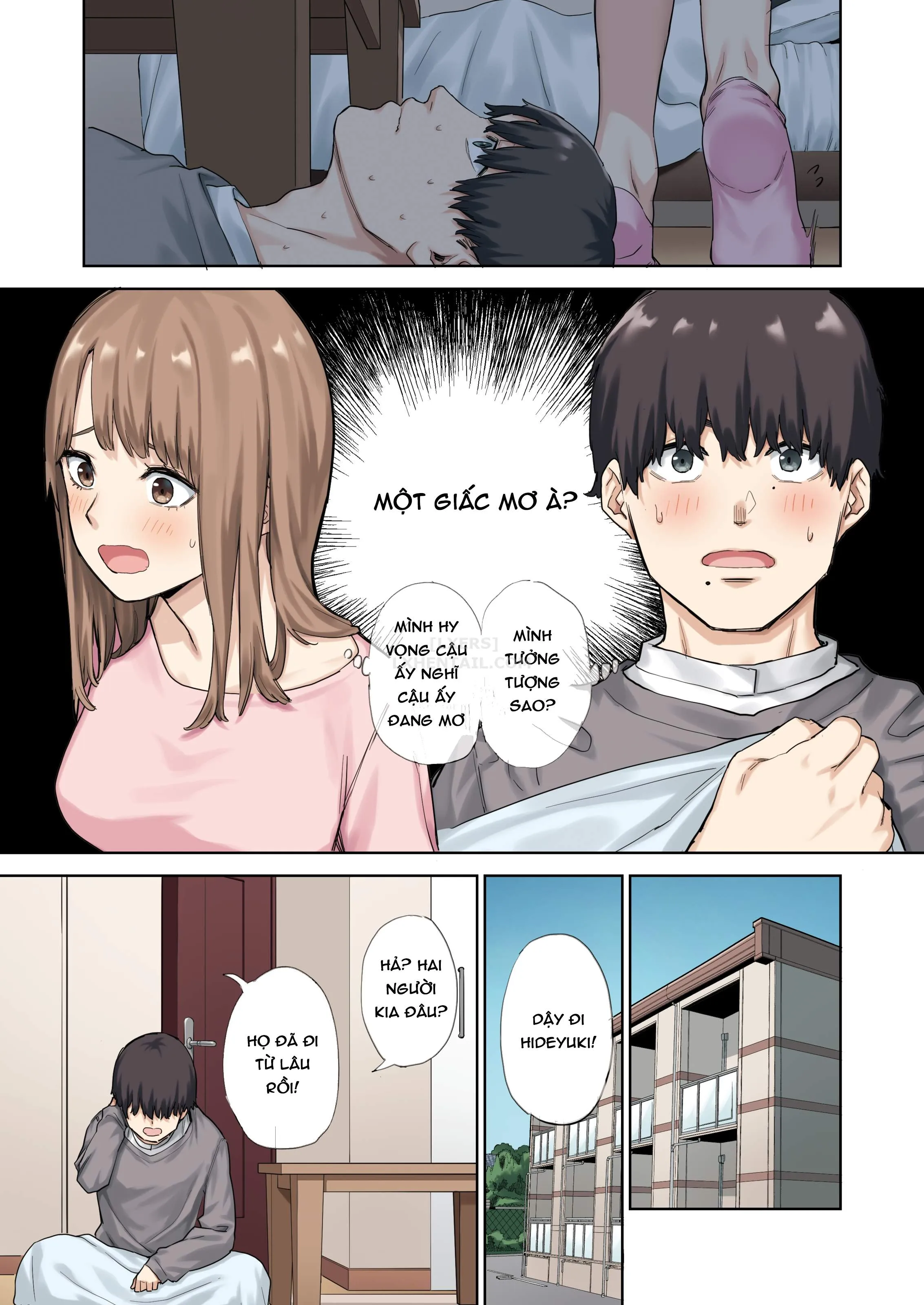 HentaiVN.net - Ảnh 10 - Kanojo Ga Fuzai No Aida, Kanojo No Shinyuu To Shirokujichuu, Nakadashi Shimashita [I Spent the Whole Time Fucking My Girlfriend's Friend While She Went on a Trip] - Chap 1
