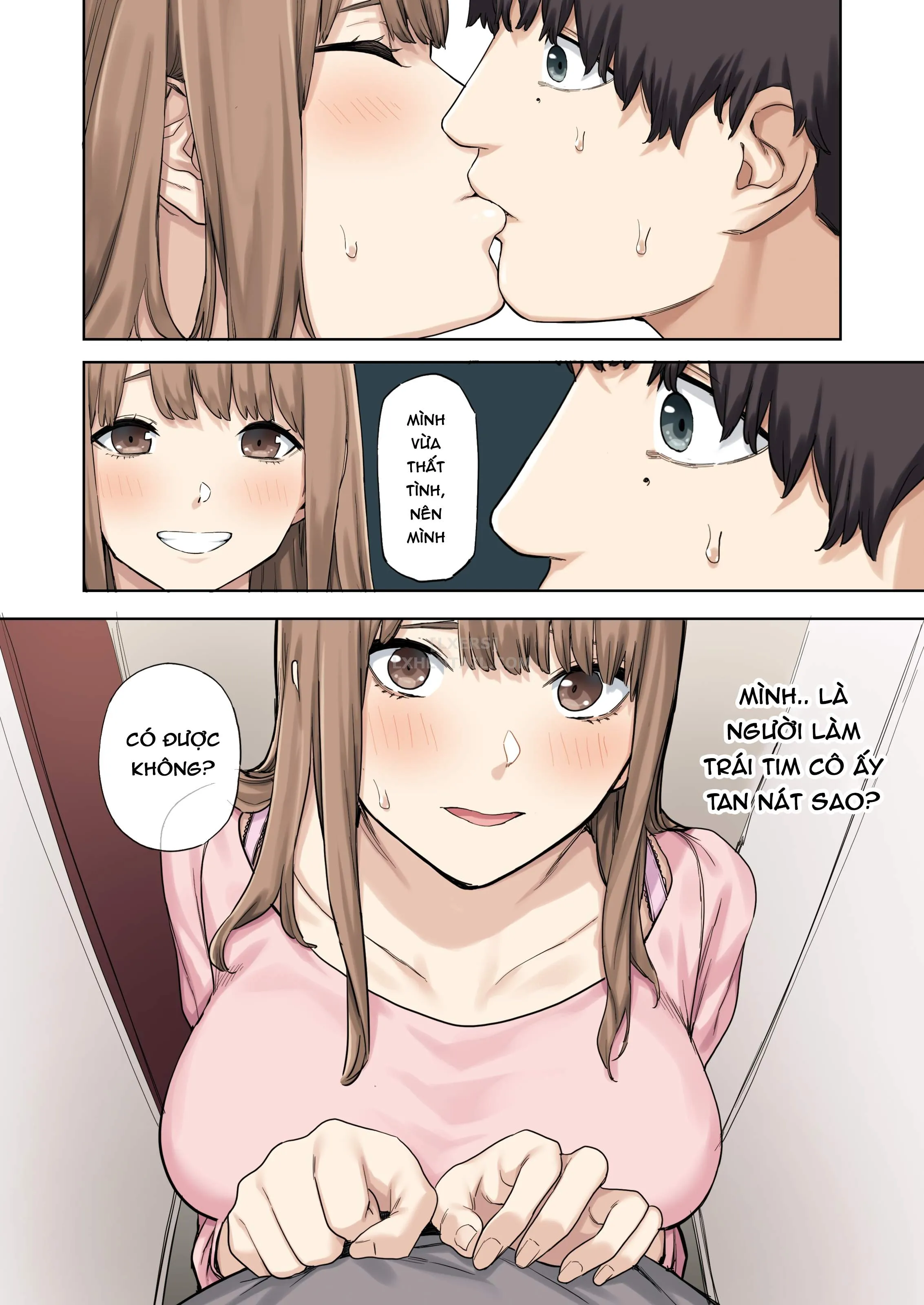 HentaiVN.net - Ảnh 14 - Kanojo Ga Fuzai No Aida, Kanojo No Shinyuu To Shirokujichuu, Nakadashi Shimashita [I Spent the Whole Time Fucking My Girlfriend's Friend While She Went on a Trip] - Chap 1