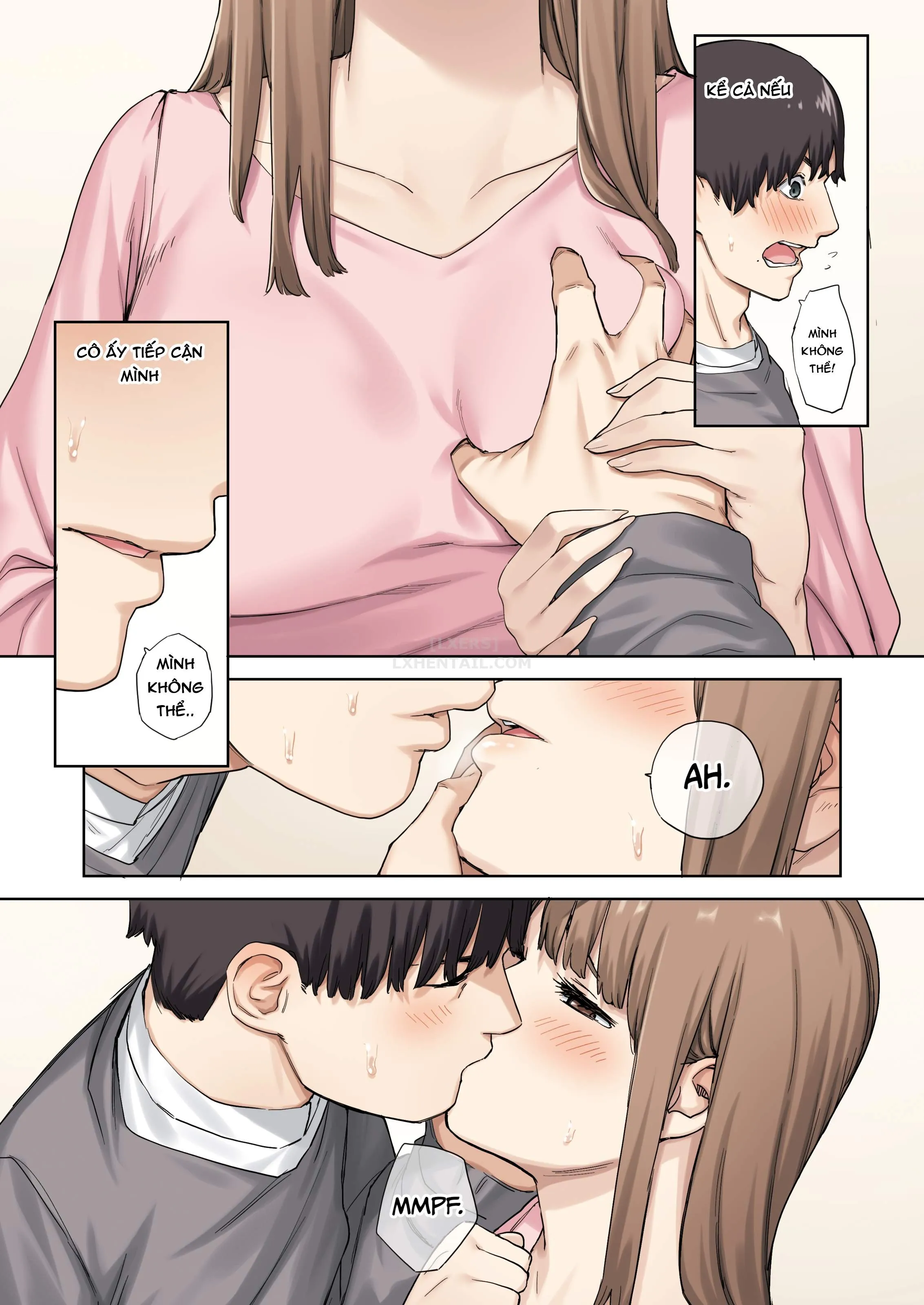 HentaiVN.net - Ảnh 16 - Kanojo Ga Fuzai No Aida, Kanojo No Shinyuu To Shirokujichuu, Nakadashi Shimashita [I Spent the Whole Time Fucking My Girlfriend's Friend While She Went on a Trip] - Chap 1