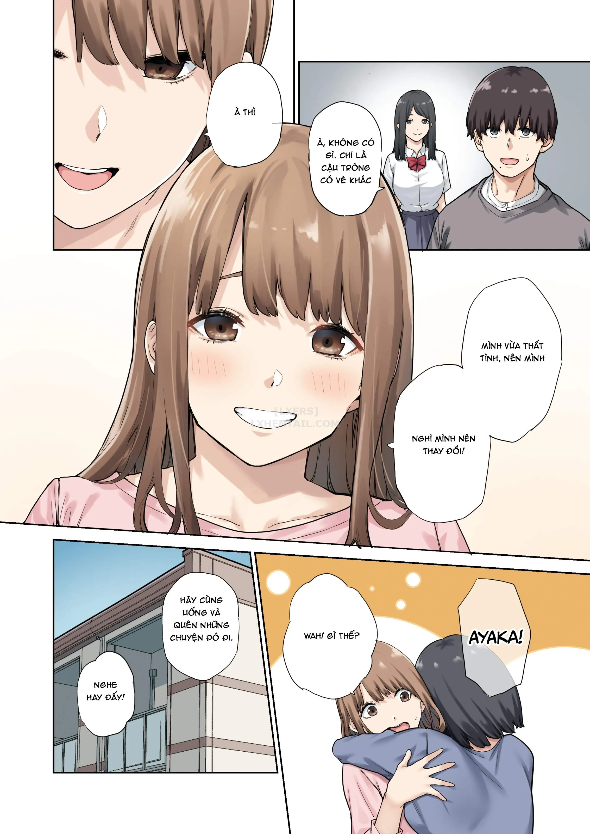HentaiVN.net - Ảnh 4 - Kanojo Ga Fuzai No Aida, Kanojo No Shinyuu To Shirokujichuu, Nakadashi Shimashita [I Spent the Whole Time Fucking My Girlfriend's Friend While She Went on a Trip] - Chap 1