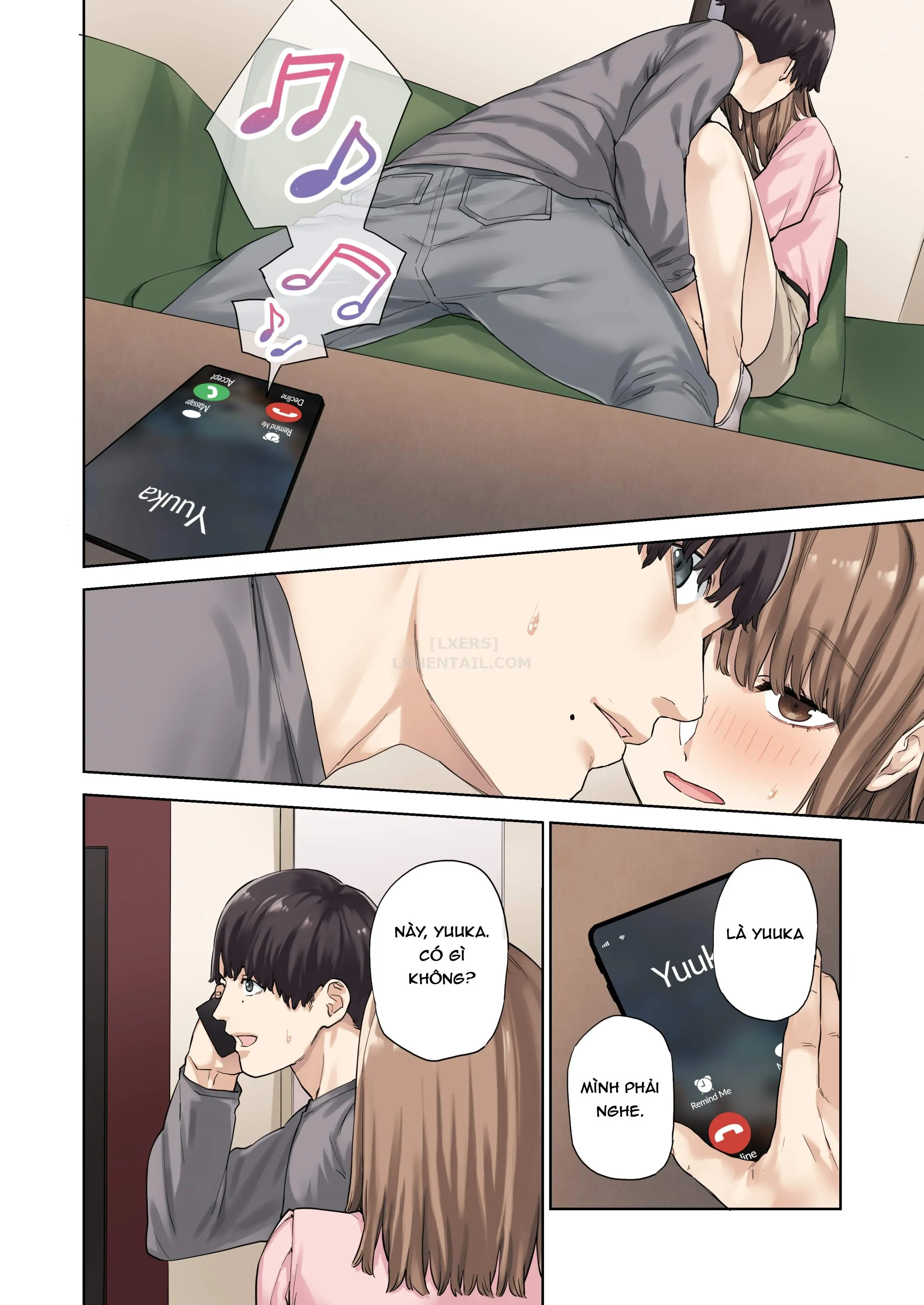 HentaiVN.net - Ảnh 40 - Kanojo Ga Fuzai No Aida, Kanojo No Shinyuu To Shirokujichuu, Nakadashi Shimashita [I Spent the Whole Time Fucking My Girlfriend's Friend While She Went on a Trip] - Chap 1