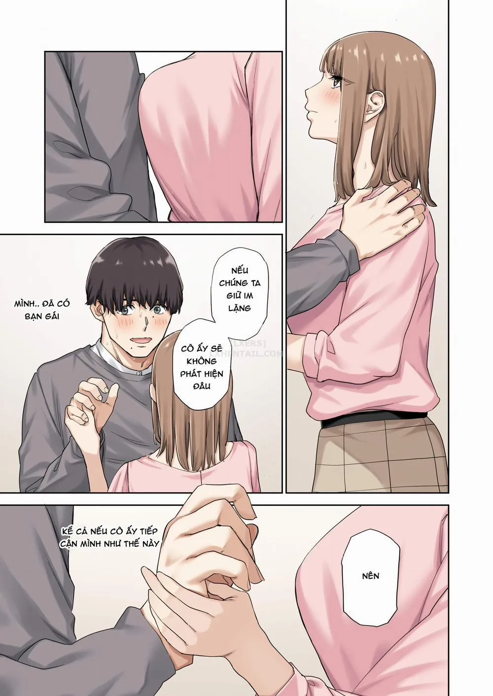 HentaiVN.net - Ảnh 16 - Kanojo Ga Fuzai No Aida, Kanojo No Shinyuu To Shirokujichuu, Nakadashi Shimashita [I Spent the Whole Time Fucking My Girlfriend's Friend While She Went on a Trip] - Chương 1