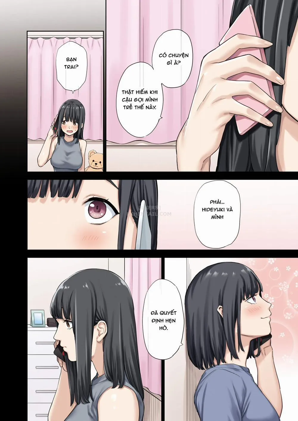 HentaiVN.net - Ảnh 31 - Kanojo Ga Fuzai No Aida, Kanojo No Shinyuu To Shirokujichuu, Nakadashi Shimashita [I Spent the Whole Time Fucking My Girlfriend's Friend While She Went on a Trip] - Chương 1