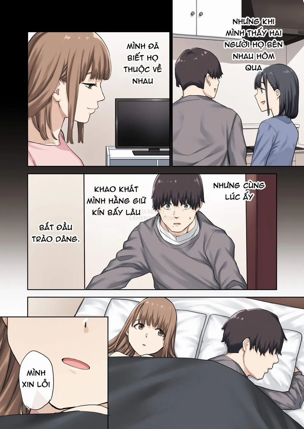 HentaiVN.net - Ảnh 33 - Kanojo Ga Fuzai No Aida, Kanojo No Shinyuu To Shirokujichuu, Nakadashi Shimashita [I Spent the Whole Time Fucking My Girlfriend's Friend While She Went on a Trip] - Chương 1