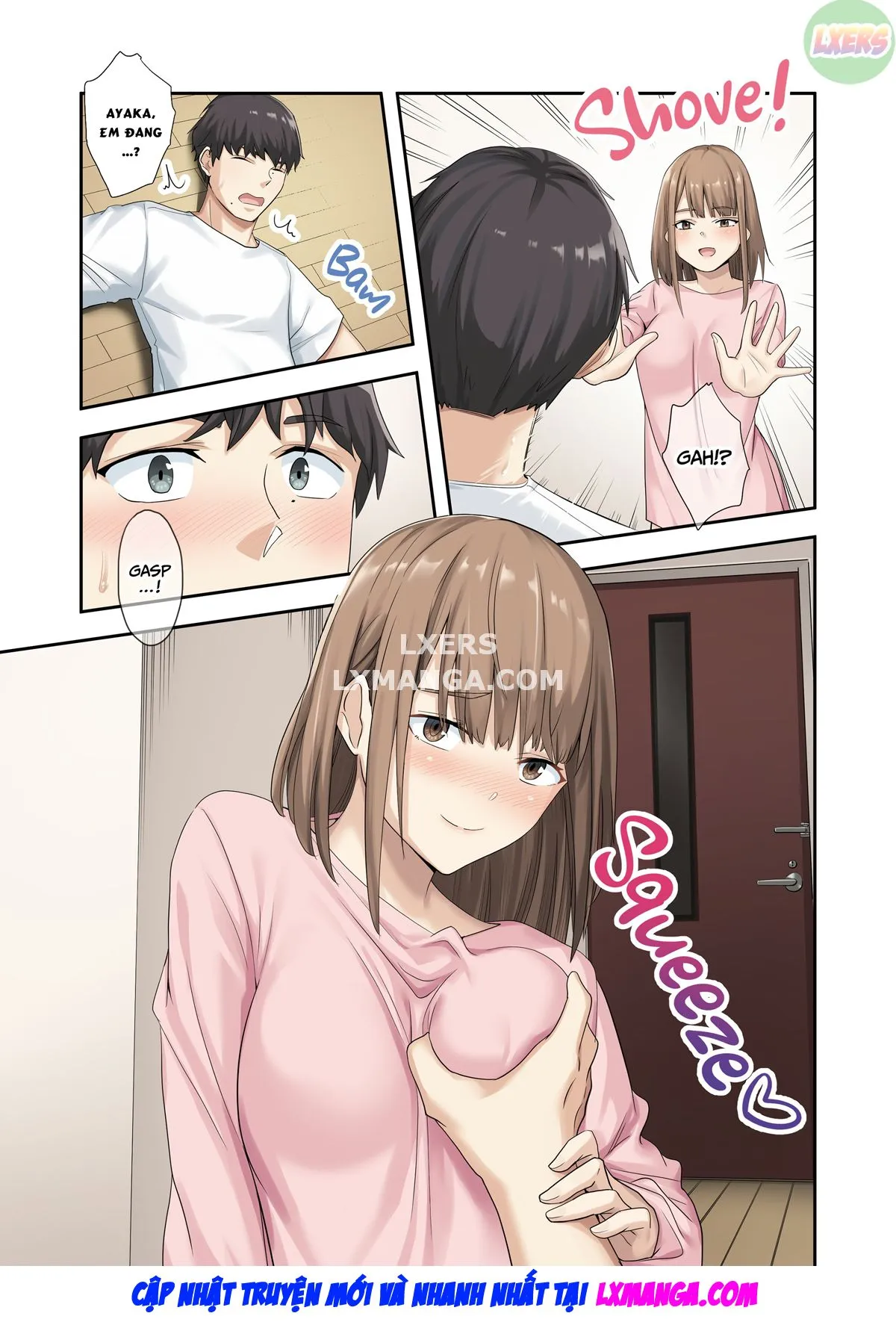 HentaiVN.net - Ảnh 23 - Kanojo Ga Fuzai No Aida, Kanojo No Shinyuu To Shirokujichuu, Nakadashi Shimashita [I Spent the Whole Time Fucking My Girlfriend's Friend While She Went on a Trip] - Chap 2