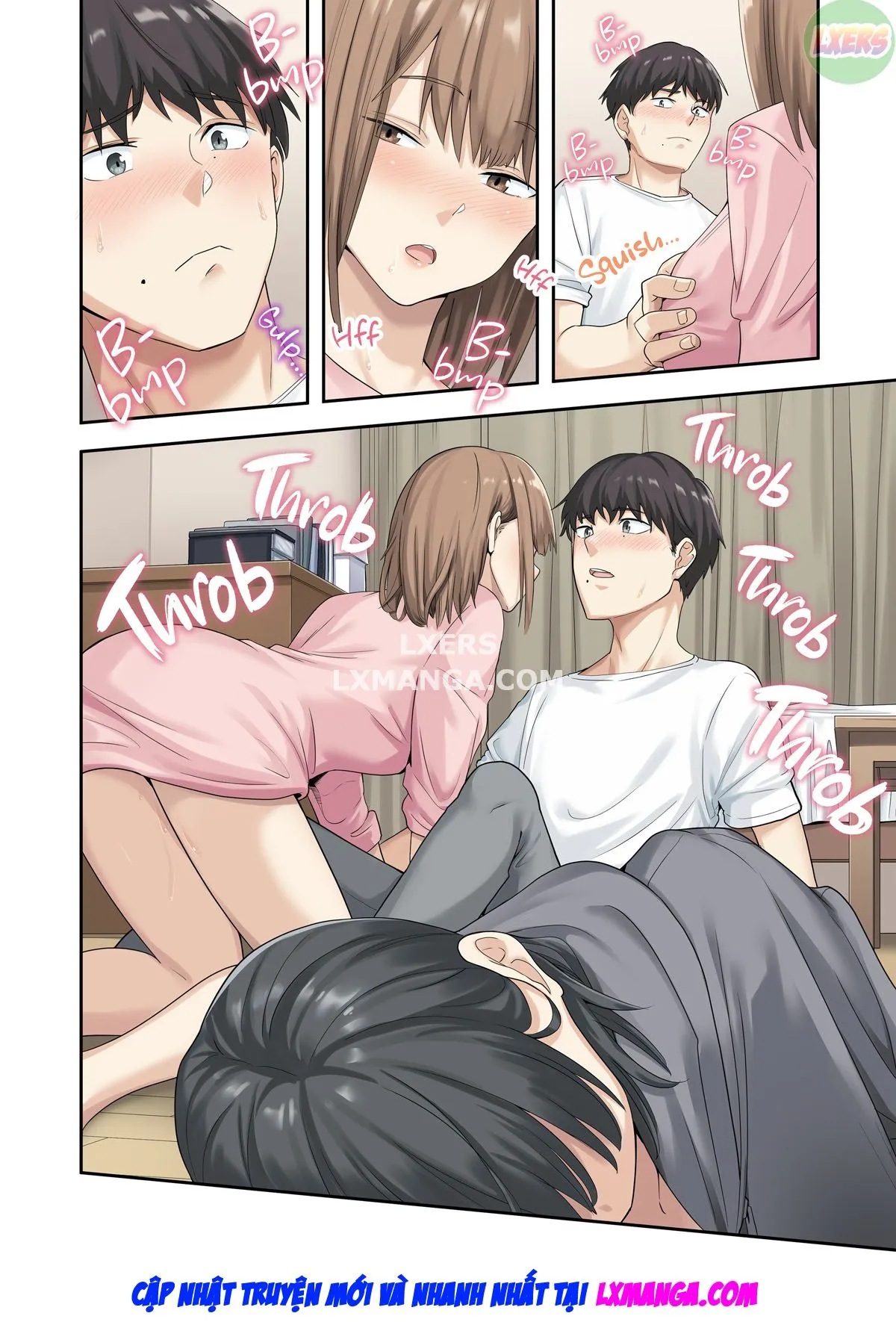 HentaiVN.net - Ảnh 24 - Kanojo Ga Fuzai No Aida, Kanojo No Shinyuu To Shirokujichuu, Nakadashi Shimashita [I Spent the Whole Time Fucking My Girlfriend's Friend While She Went on a Trip] - Chap 2