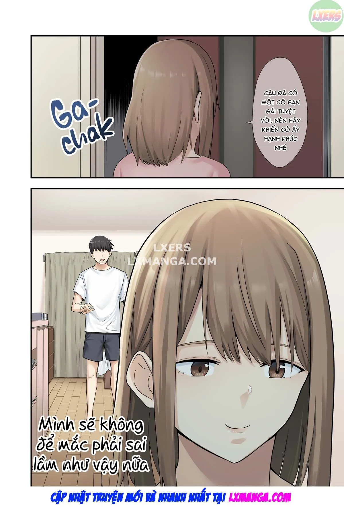 HentaiVN.net - Ảnh 46 - Kanojo Ga Fuzai No Aida, Kanojo No Shinyuu To Shirokujichuu, Nakadashi Shimashita [I Spent the Whole Time Fucking My Girlfriend's Friend While She Went on a Trip] - Chap 2