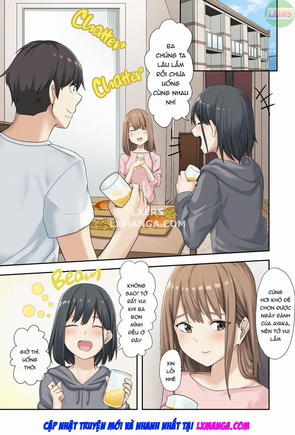 HentaiVN.net - Ảnh 21 - Kanojo Ga Fuzai No Aida, Kanojo No Shinyuu To Shirokujichuu, Nakadashi Shimashita [I Spent the Whole Time Fucking My Girlfriend's Friend While She Went on a Trip] - Chương 2