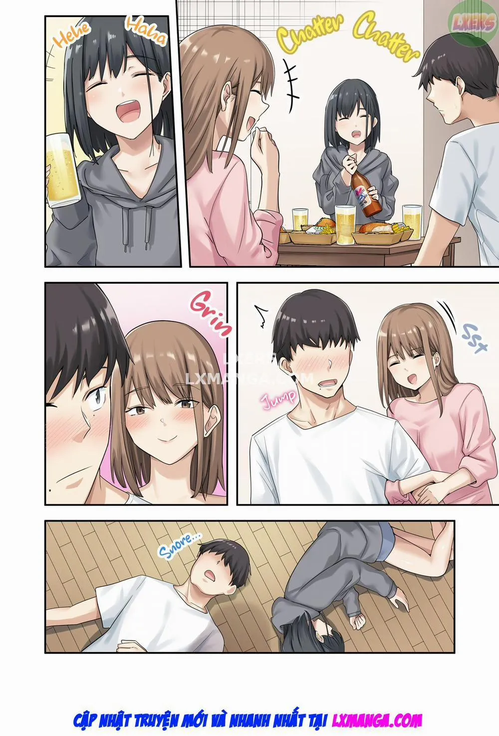 HentaiVN.net - Ảnh 22 - Kanojo Ga Fuzai No Aida, Kanojo No Shinyuu To Shirokujichuu, Nakadashi Shimashita [I Spent the Whole Time Fucking My Girlfriend's Friend While She Went on a Trip] - Chương 2