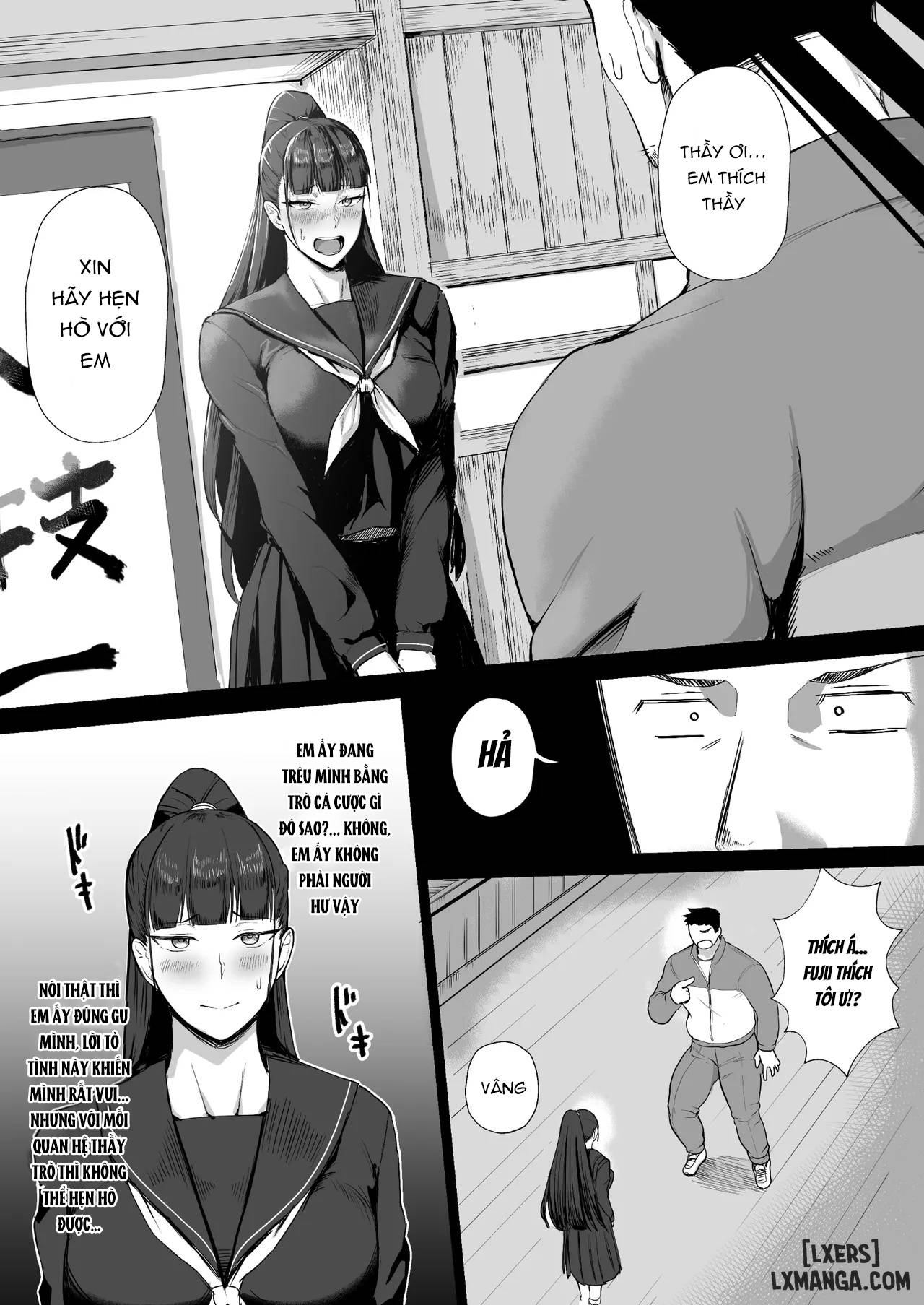 HentaiVN.net - Ảnh 7 - Kimajime na Yuutousei wa, Sensei dake no Mesu ni Naritai. - Oneshot.