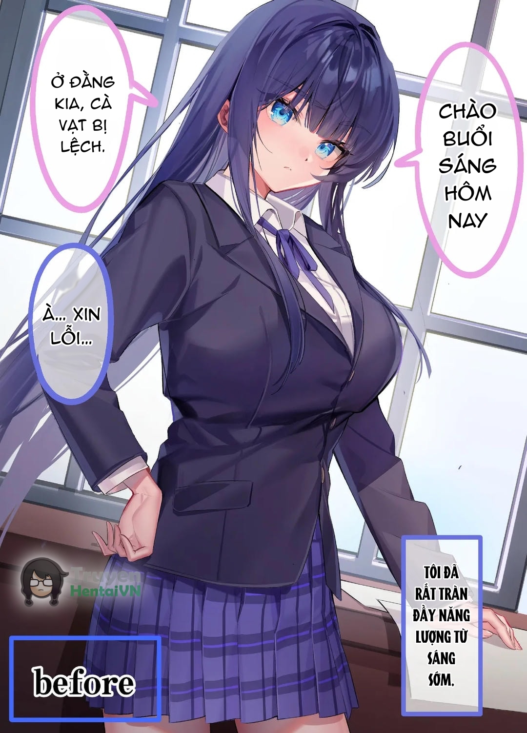 HentaiVN.net - Ảnh 27 - Boku Dake ni Amai Fuuki Iinchou to no Icha Love Nikutsubo Seikatsu Nisshi - Oneshot