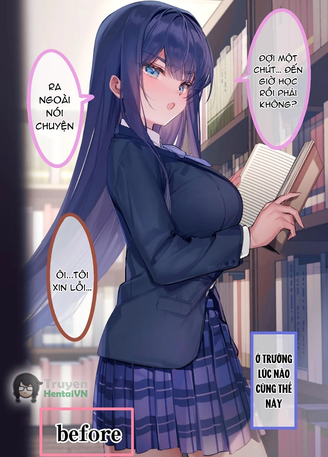 HentaiVN.net - Ảnh 33 - Boku Dake ni Amai Fuuki Iinchou to no Icha Love Nikutsubo Seikatsu Nisshi - Oneshot