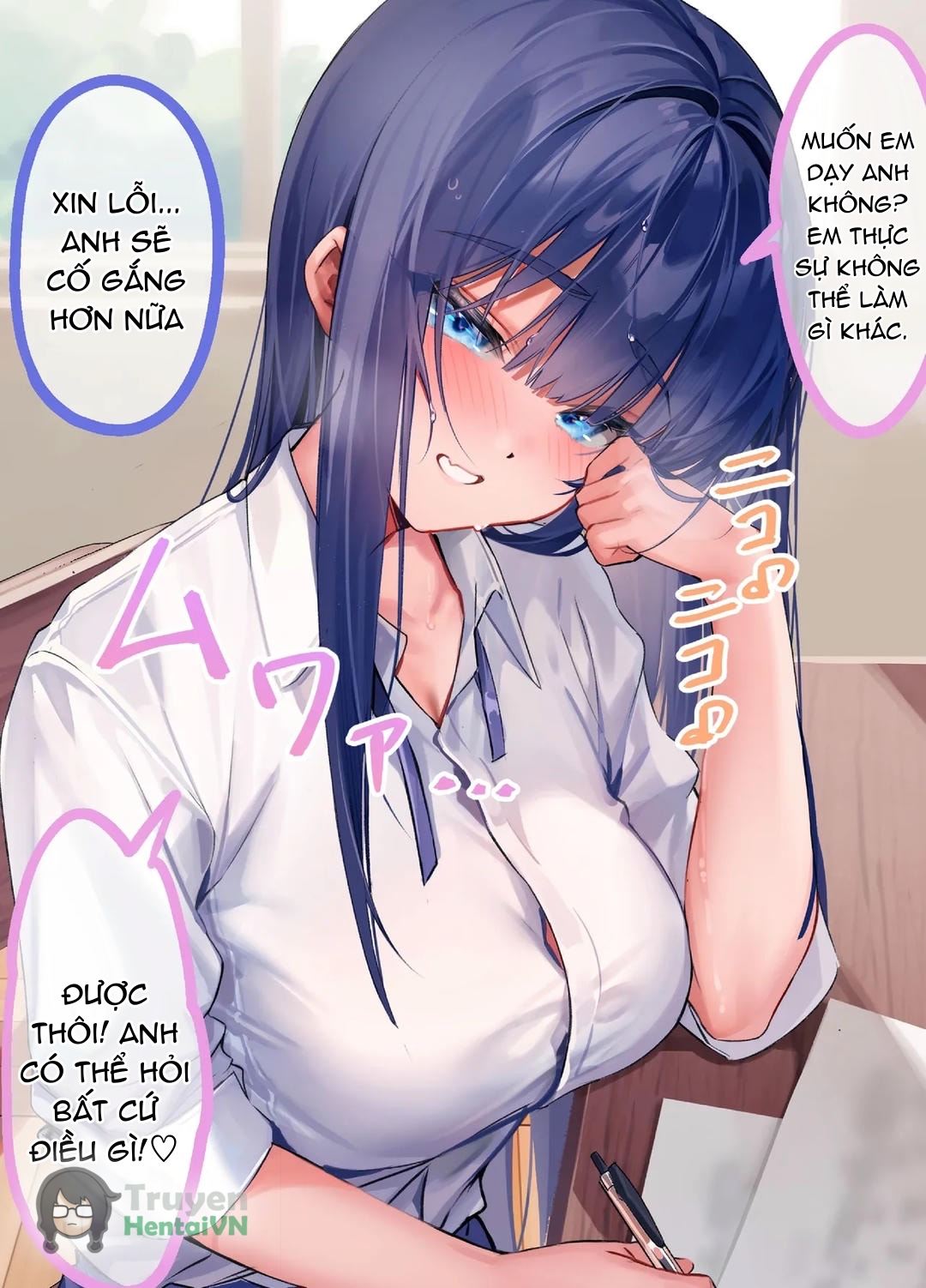 HentaiVN.net - Ảnh 37 - Boku Dake ni Amai Fuuki Iinchou to no Icha Love Nikutsubo Seikatsu Nisshi - Oneshot