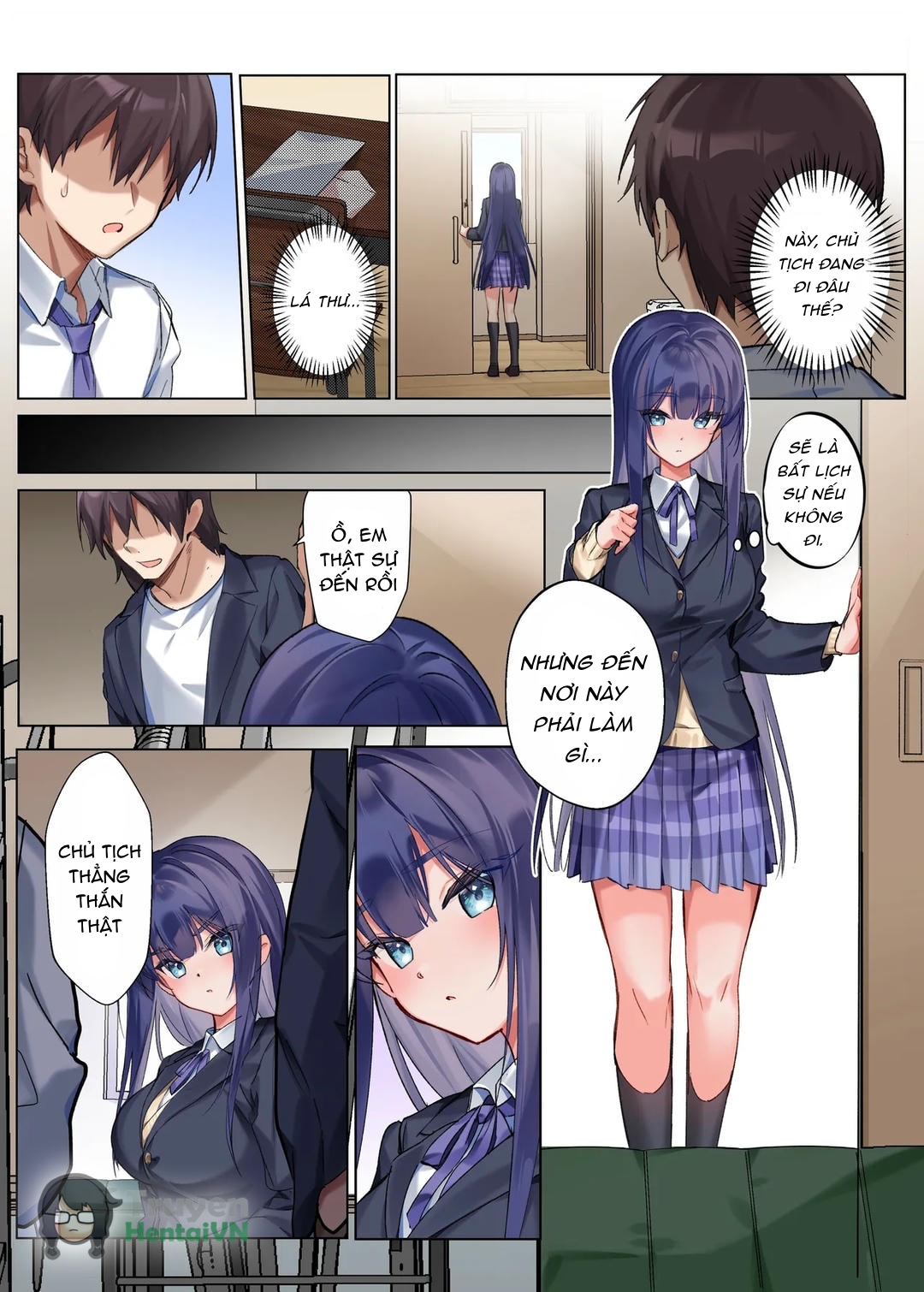HentaiVN.net - Ảnh 42 - Boku Dake ni Amai Fuuki Iinchou to no Icha Love Nikutsubo Seikatsu Nisshi - Oneshot
