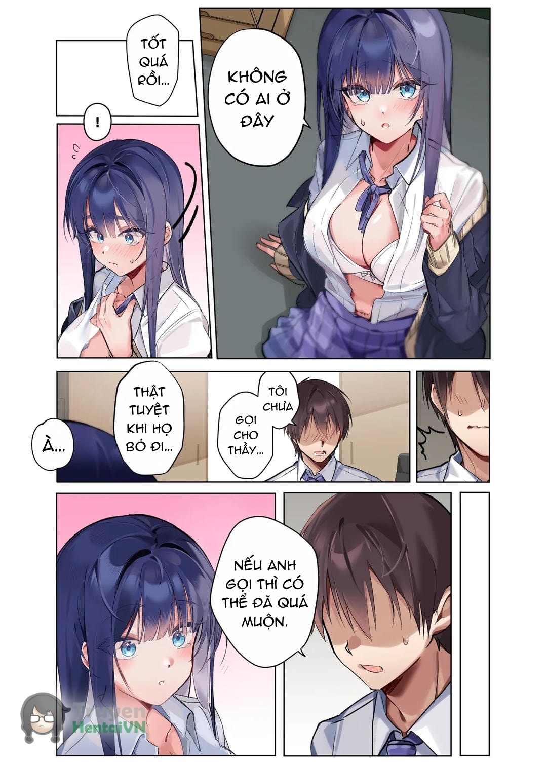 HentaiVN.net - Ảnh 50 - Boku Dake ni Amai Fuuki Iinchou to no Icha Love Nikutsubo Seikatsu Nisshi - Oneshot