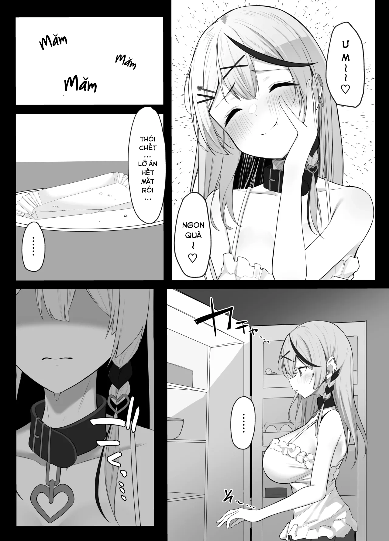 HentaiVN.net - Ảnh 4 - Phạt em nữa đi~ - Oneshot