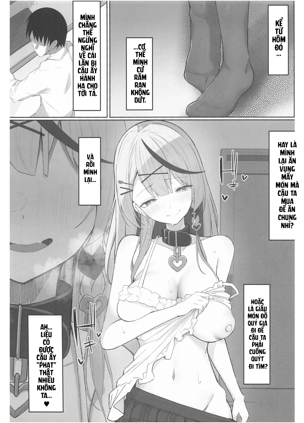 HentaiVN.net - Ảnh 32 - Phạt em nữa đi~ - Oneshot