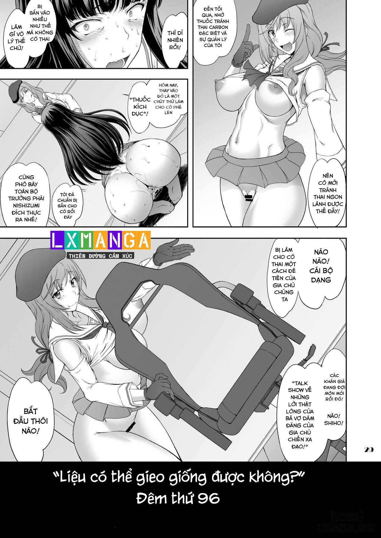 HentaiVN.net - Ảnh 31 - Iemoto no Hyakuya Taetara Soku Kaihou! Jikkyou Tanetsuke Namahaishin - Oneshot.