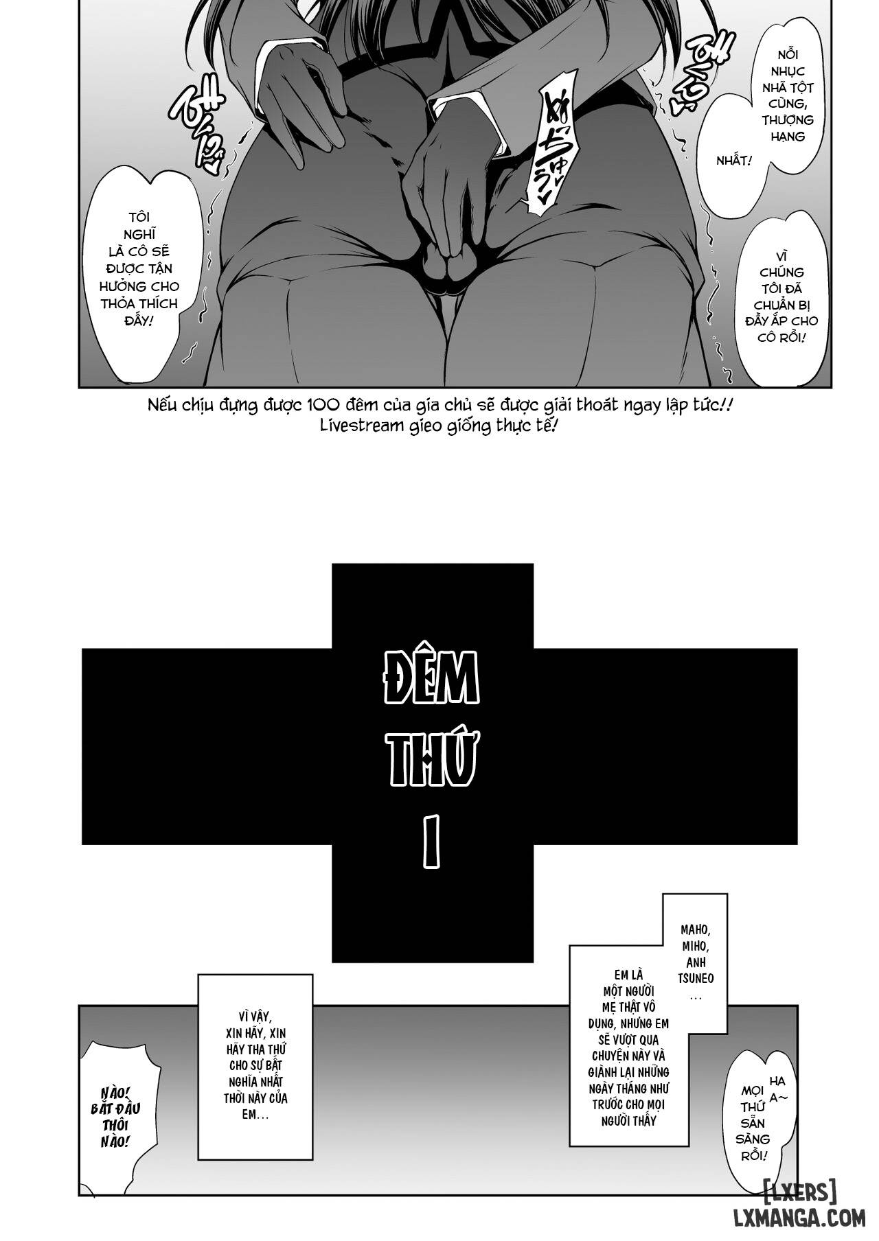 HentaiVN.net - Ảnh 8 - Iemoto no Hyakuya Taetara Soku Kaihou! Jikkyou Tanetsuke Namahaishin - Oneshot.