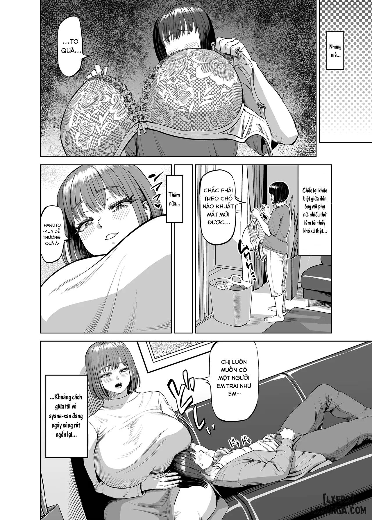 HentaiVN.net - Ảnh 3 - Cuộc sống tình dục thân mật với chị gái - Oneshot