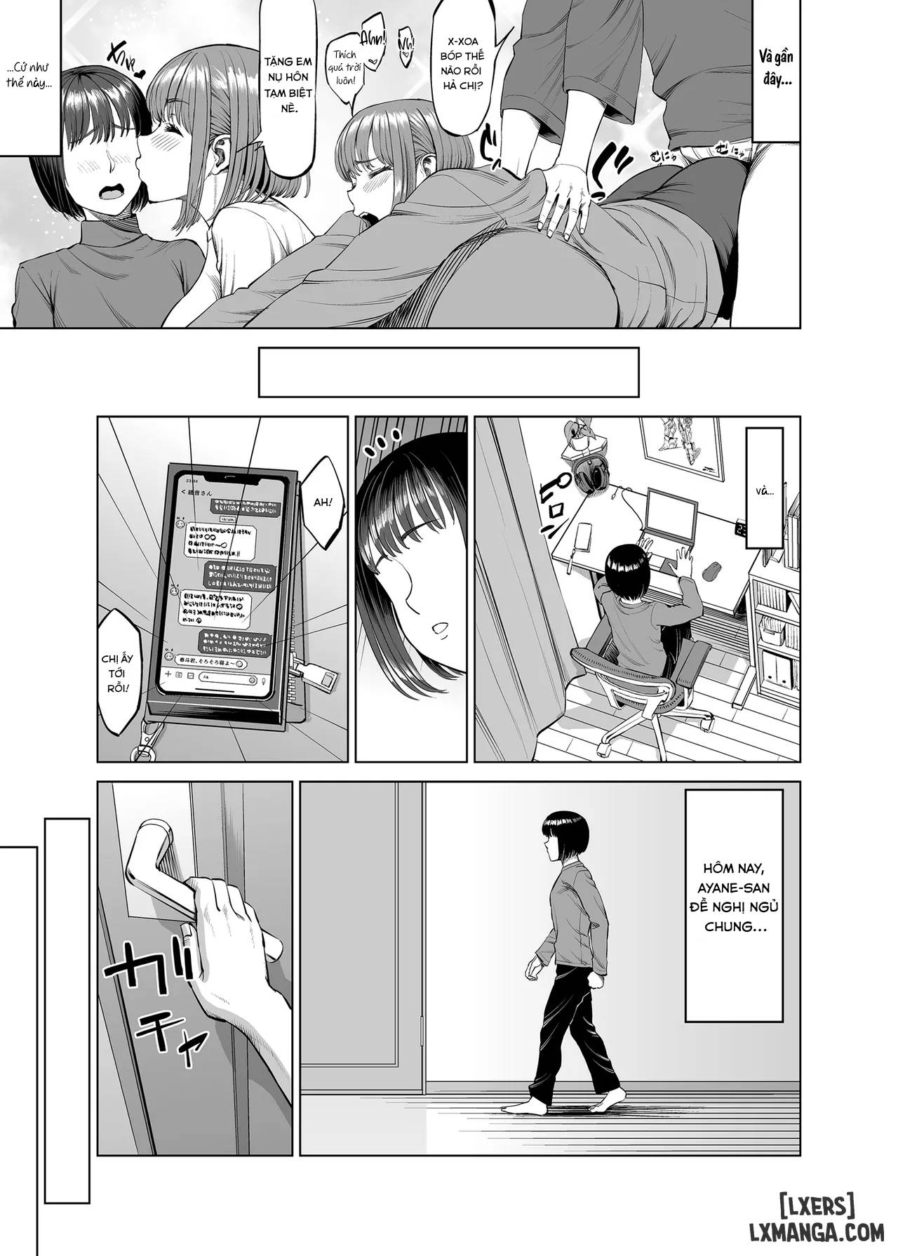 HentaiVN.net - Ảnh 4 - Cuộc sống tình dục thân mật với chị gái - Oneshot