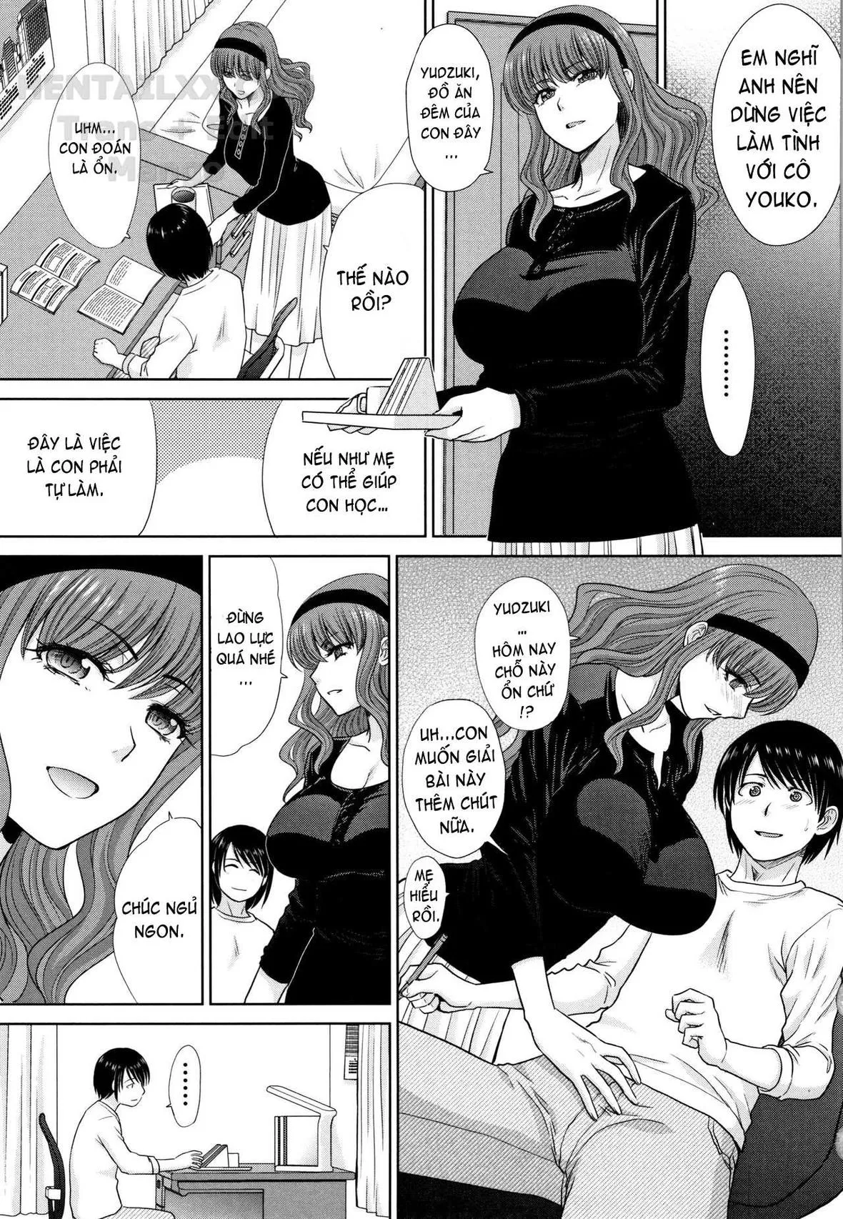 HentaiVN.net - Ảnh 18 - Mother and Younger Sister [Haha to Imouto] - Chap 3