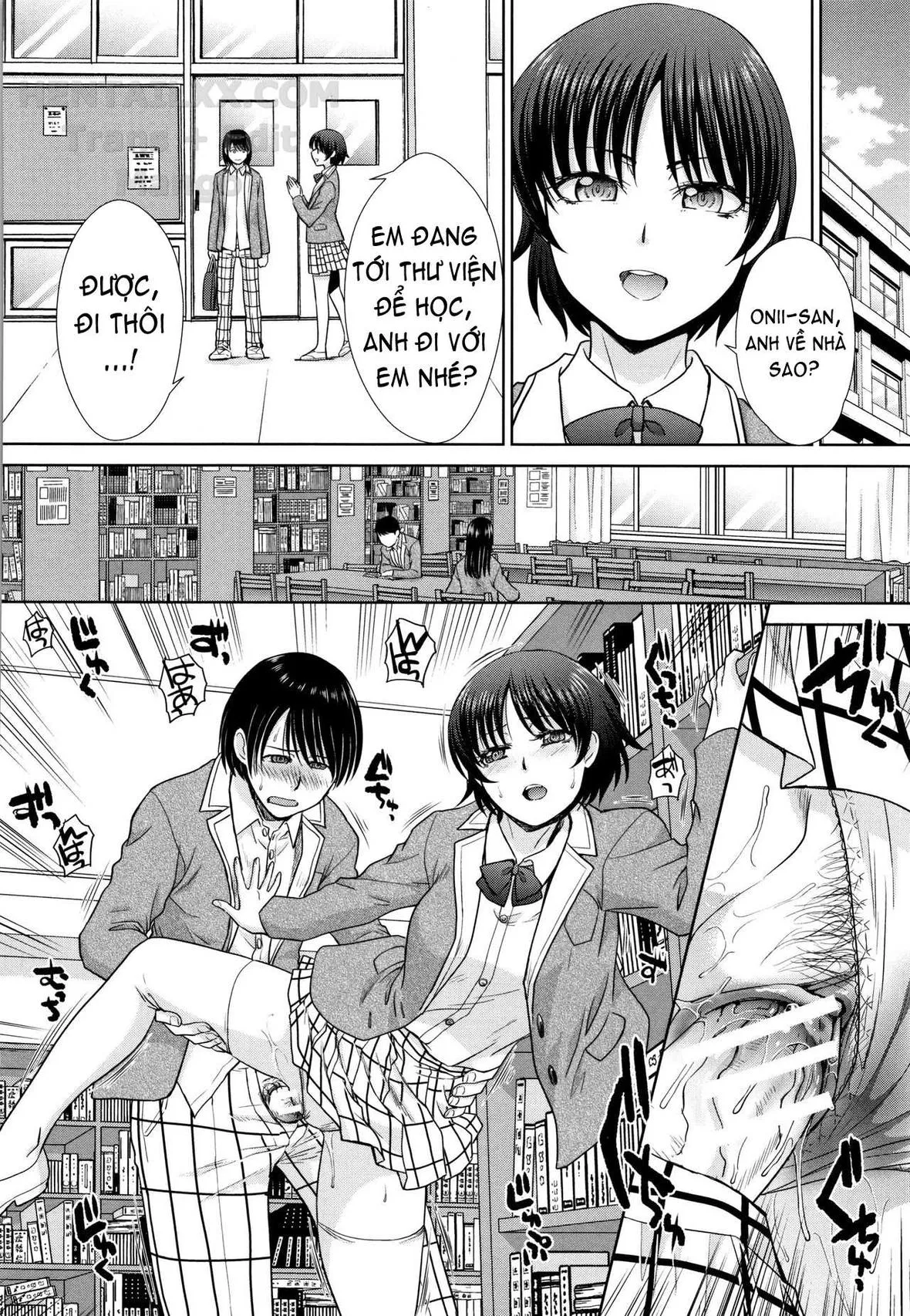 HentaiVN.net - Ảnh 19 - Mother and Younger Sister [Haha to Imouto] - Chap 3