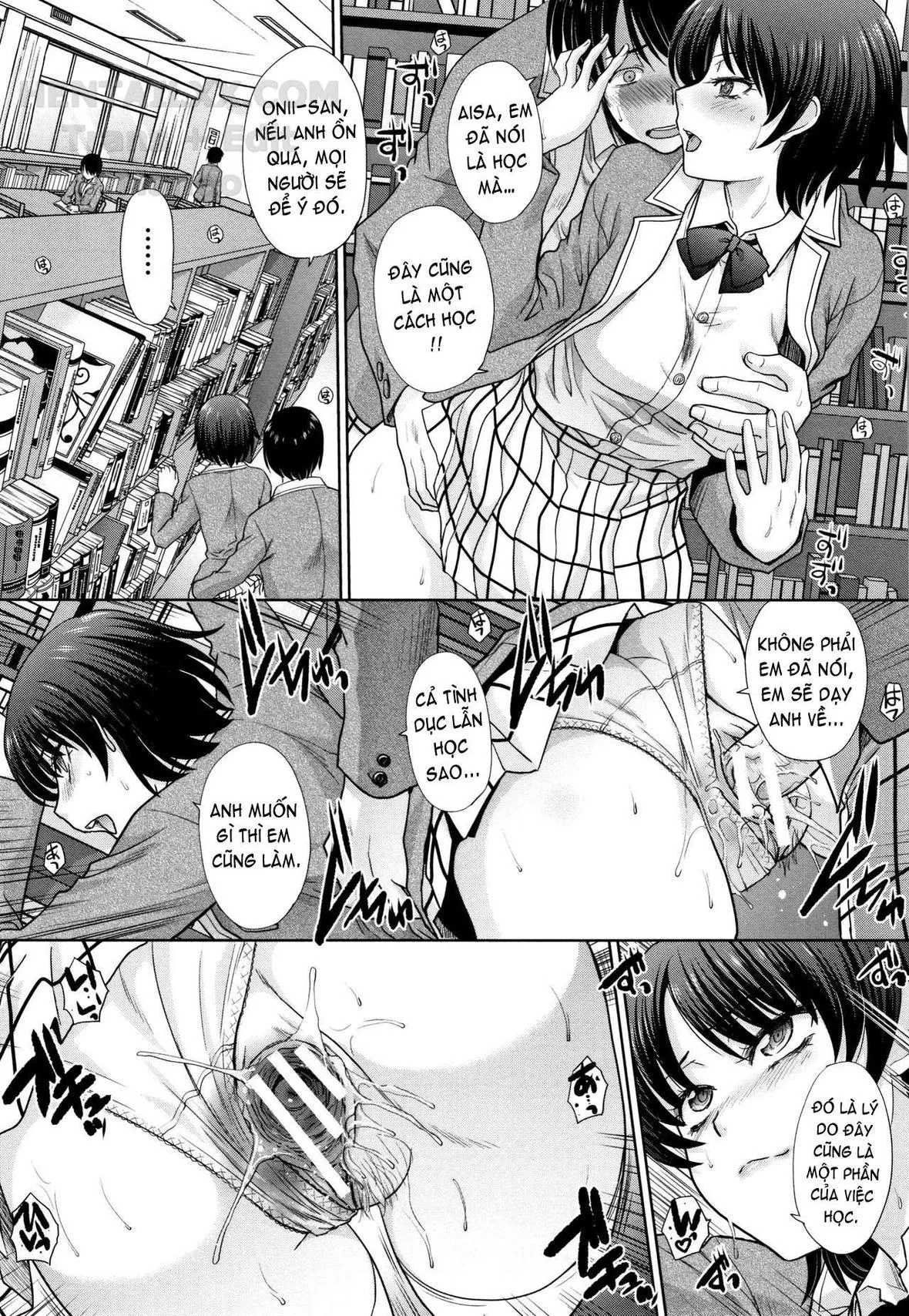 HentaiVN.net - Ảnh 20 - Mother and Younger Sister [Haha to Imouto] - Chap 3