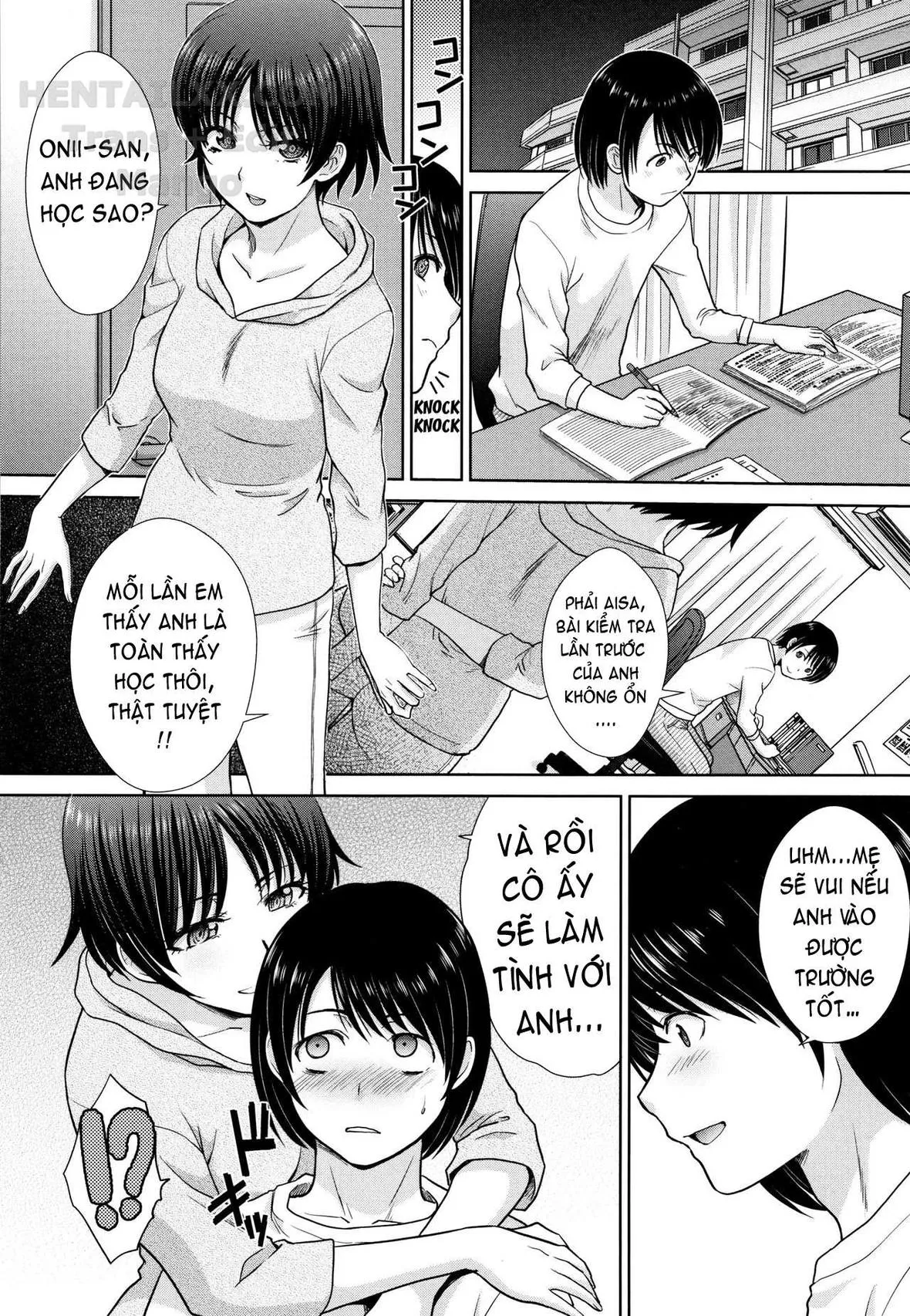 HentaiVN.net - Ảnh 5 - Mother and Younger Sister [Haha to Imouto] - Chap 3