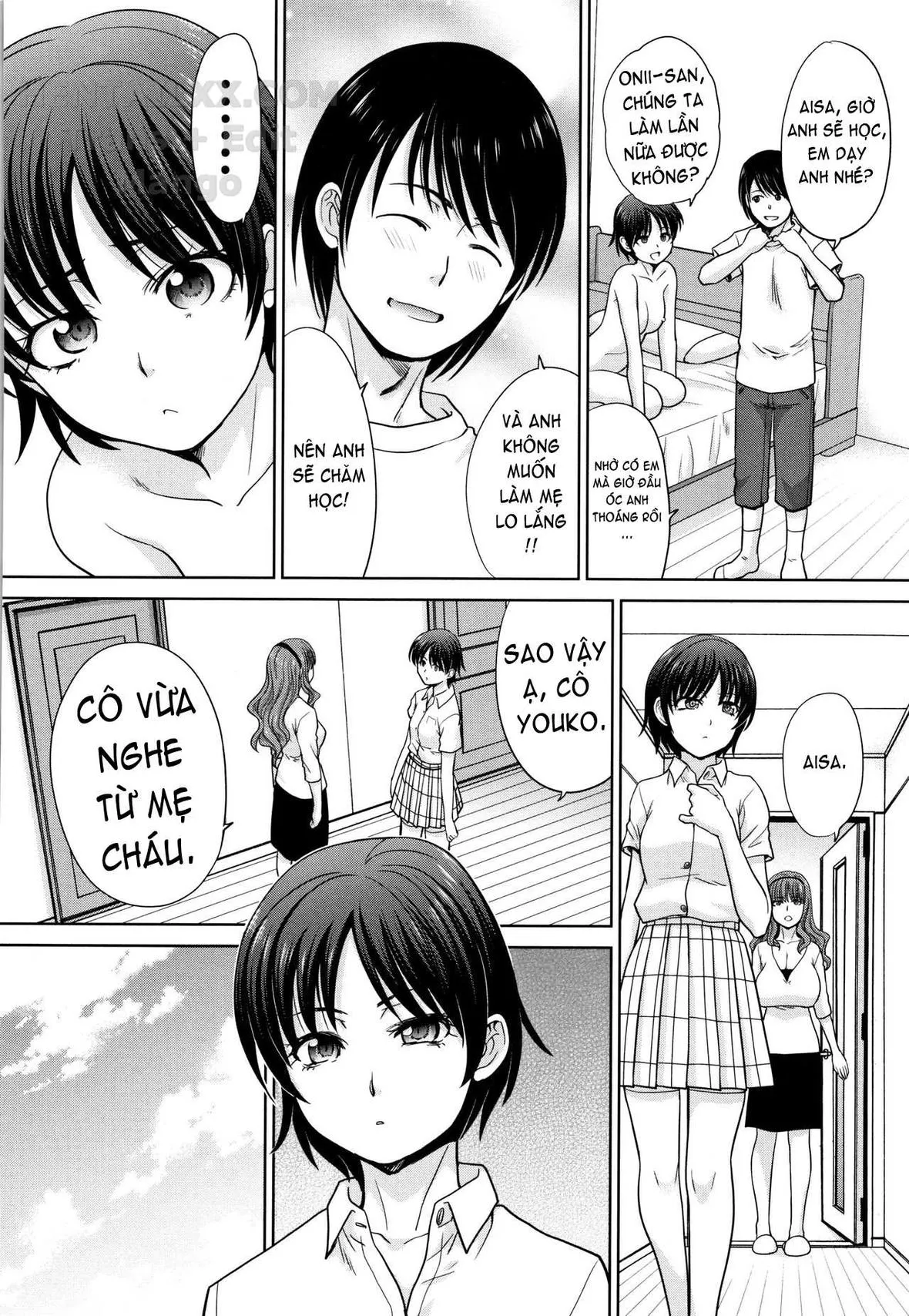 HentaiVN.net - Ảnh 7 - Mother and Younger Sister [Haha to Imouto] - Chap 4