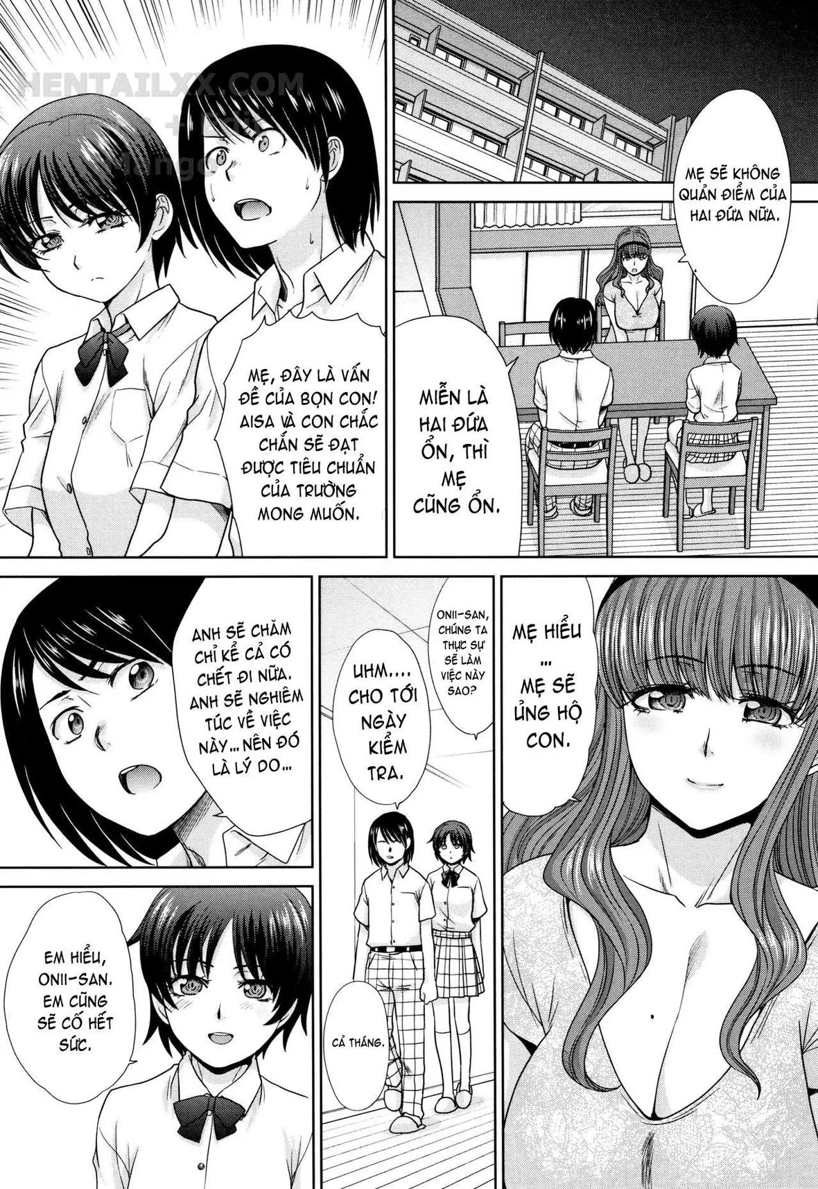 HentaiVN.net - Ảnh 6 - Mother and Younger Sister [Haha to Imouto] - Chap 5