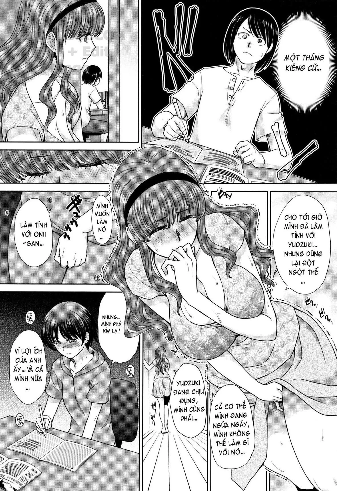 HentaiVN.net - Ảnh 7 - Mother and Younger Sister [Haha to Imouto] - Chap 5