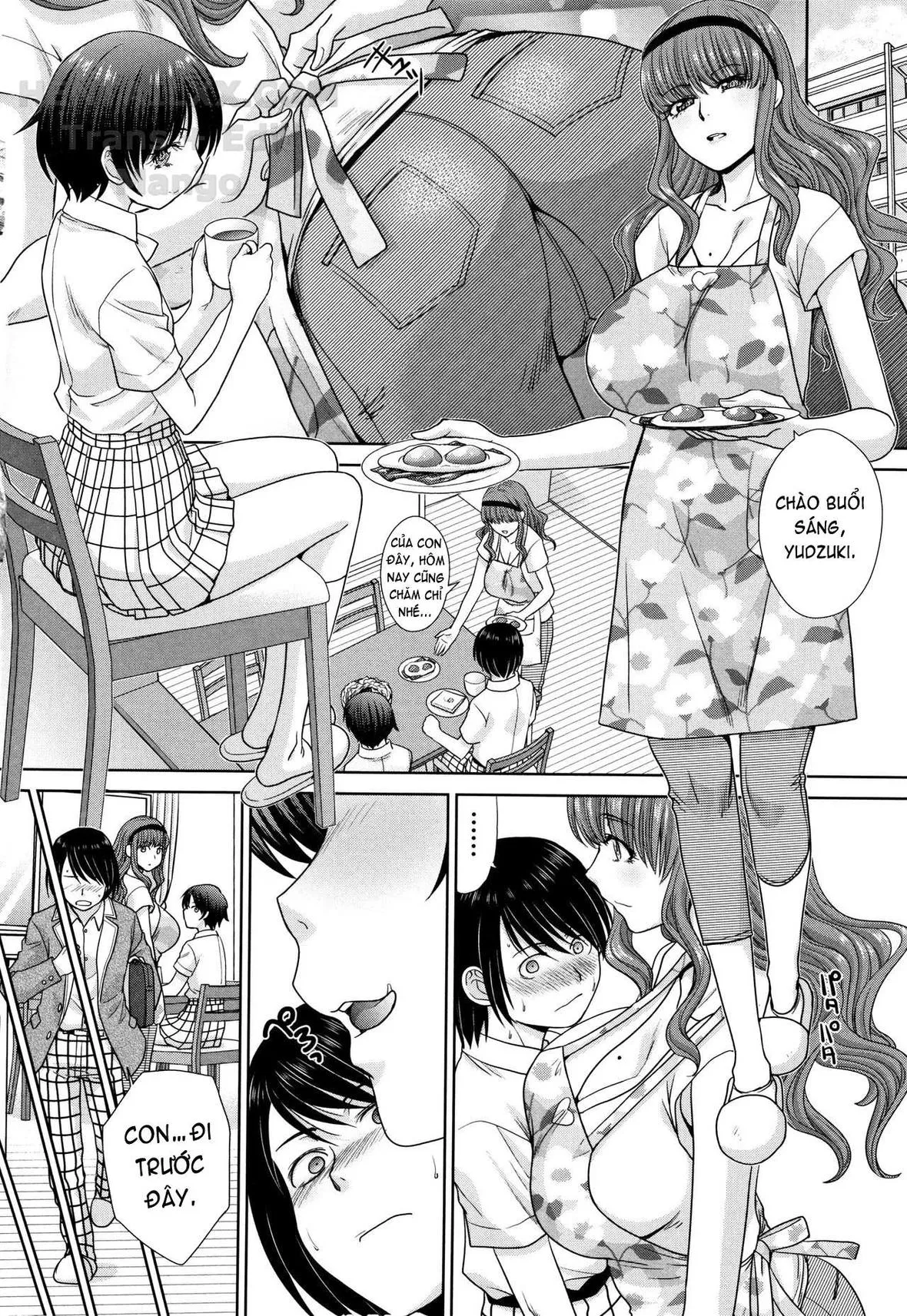 HentaiVN.net - Ảnh 9 - Mother and Younger Sister [Haha to Imouto] - Chap 5