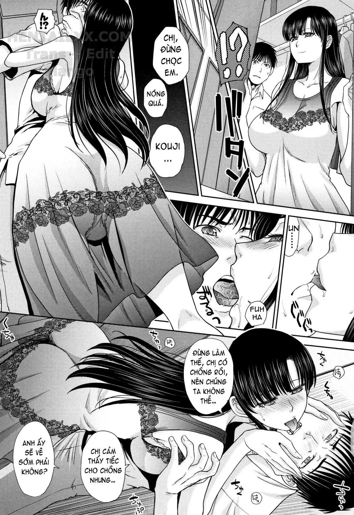 HentaiVN.net - Ảnh 4 - Mother and Younger Sister [Haha to Imouto] - Chap 6
