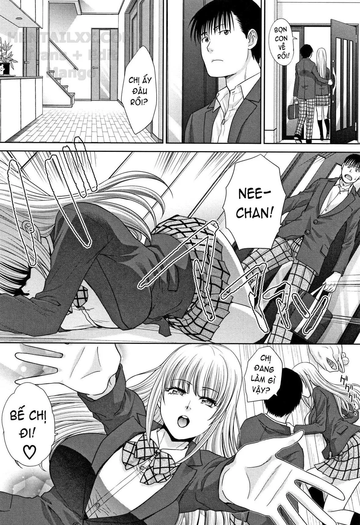 HentaiVN.net - Ảnh 3 - Mother and Younger Sister [Haha to Imouto] - Chap 7