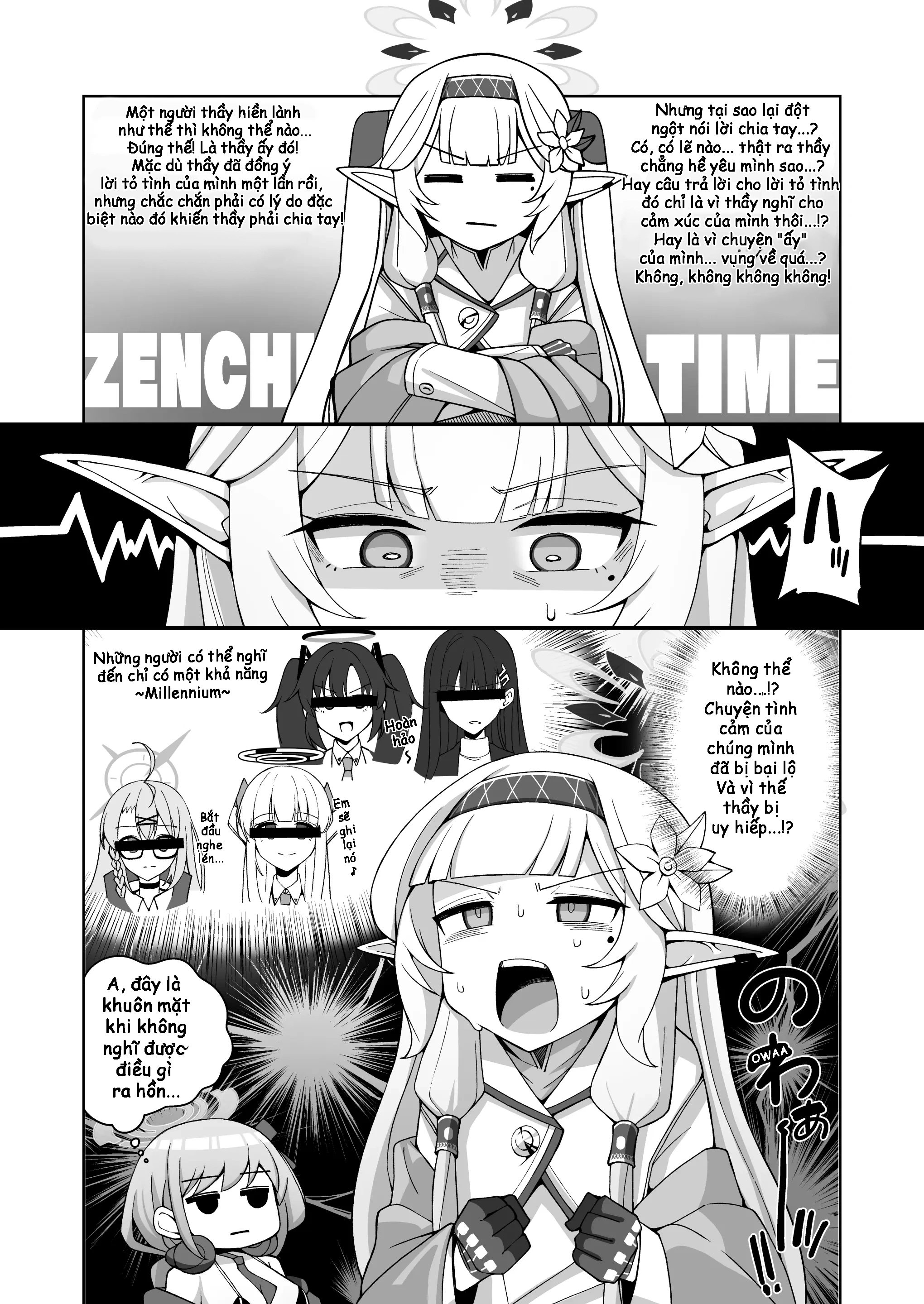 HentaiVN.net - Ảnh 16 - Zenchi, Arui wa Zenchi - Chap 1